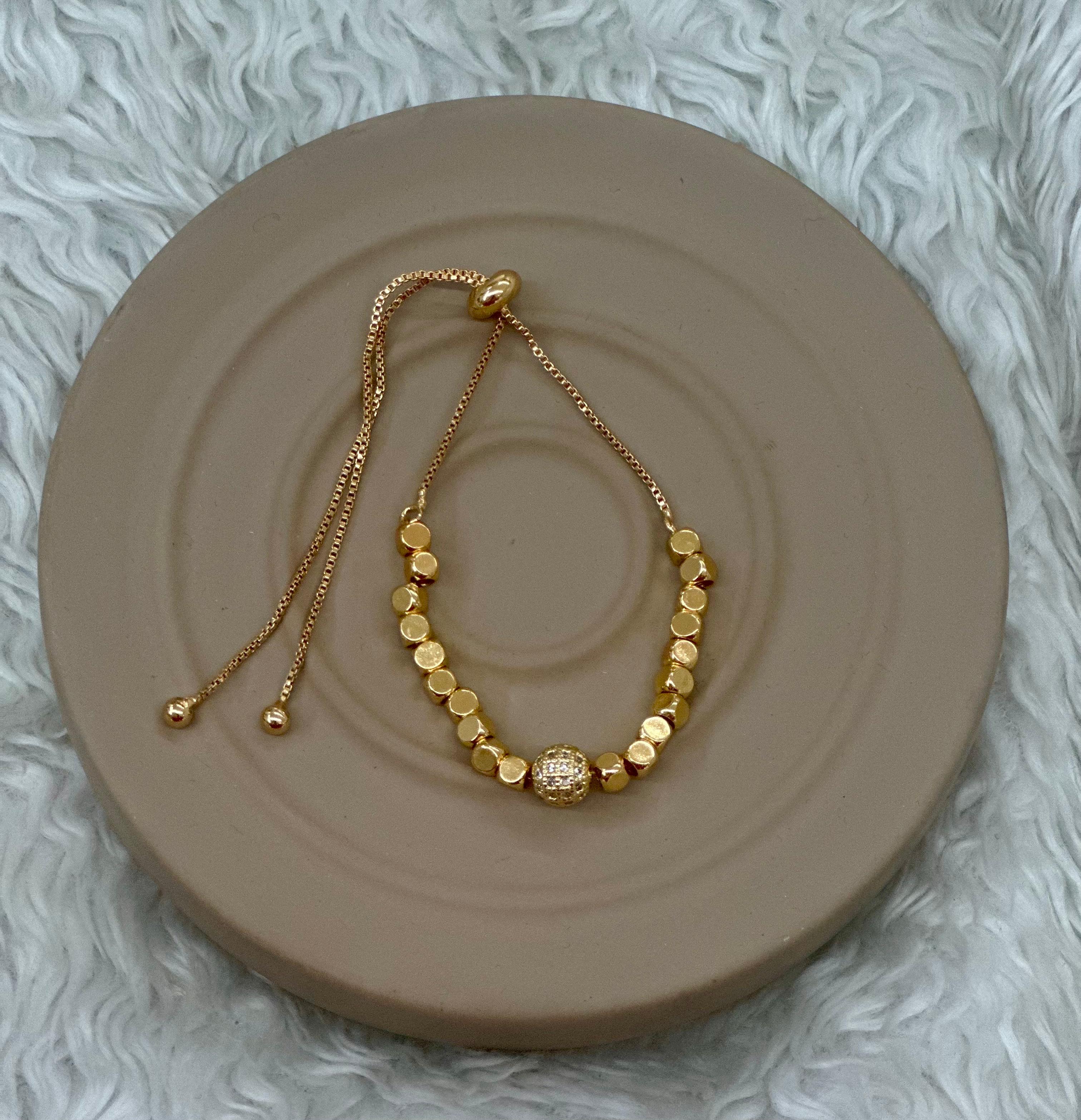 👑 IŞILTILI TOP Bilekliği 👑