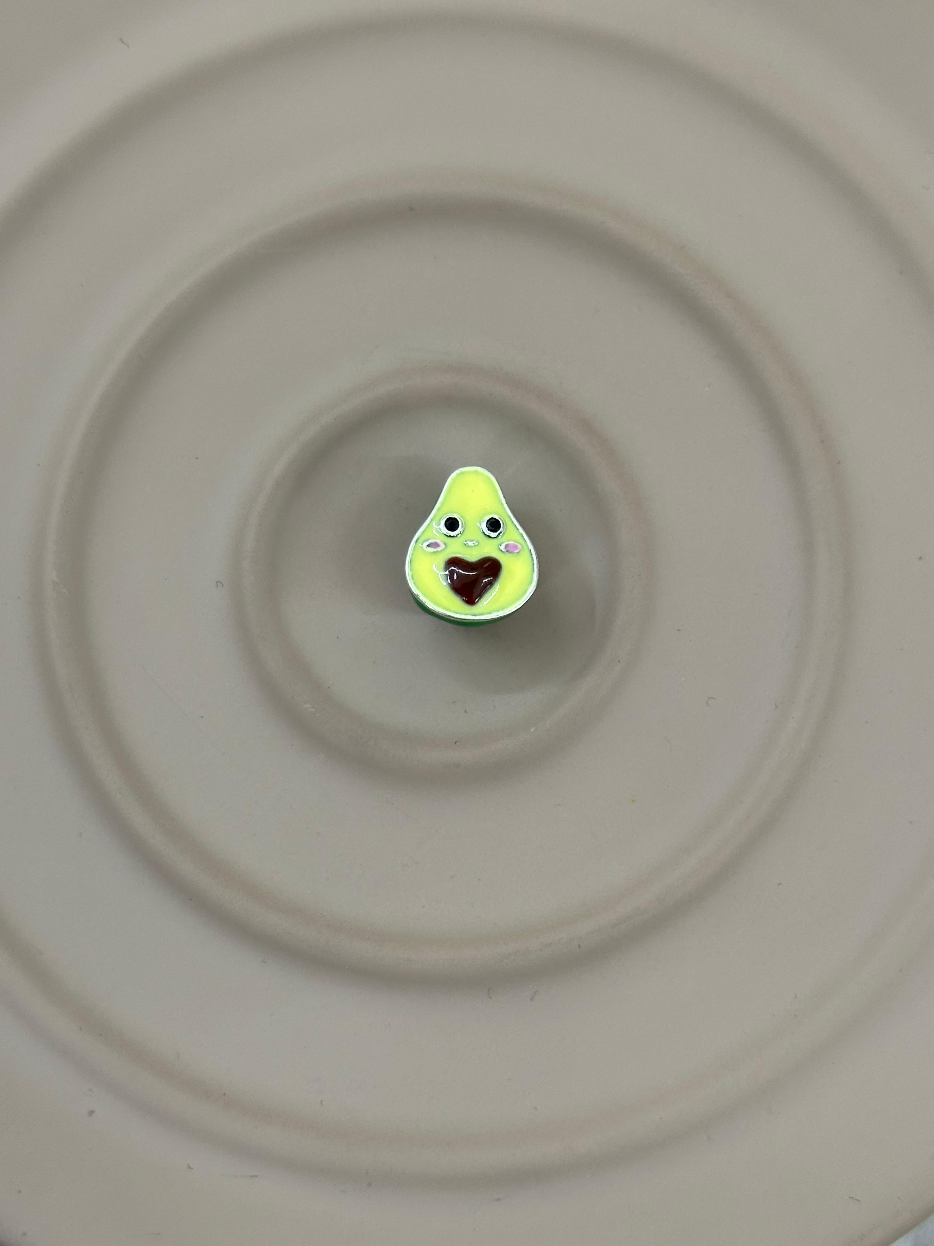 “Avocado Aşkı” Emaye Charm