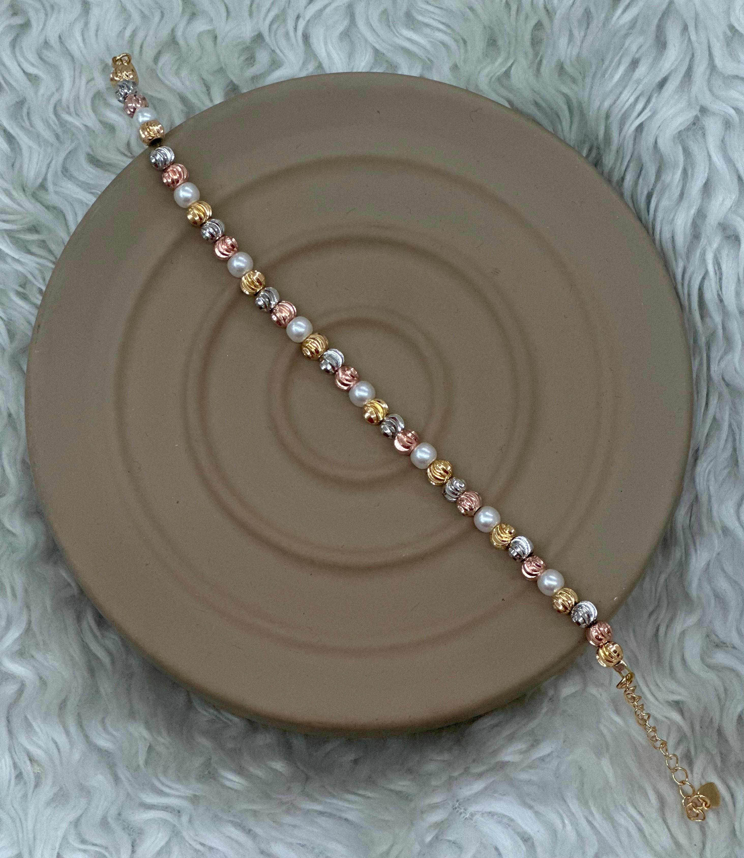 ✨ MİLANO Üçlü Top Bileklik ✨