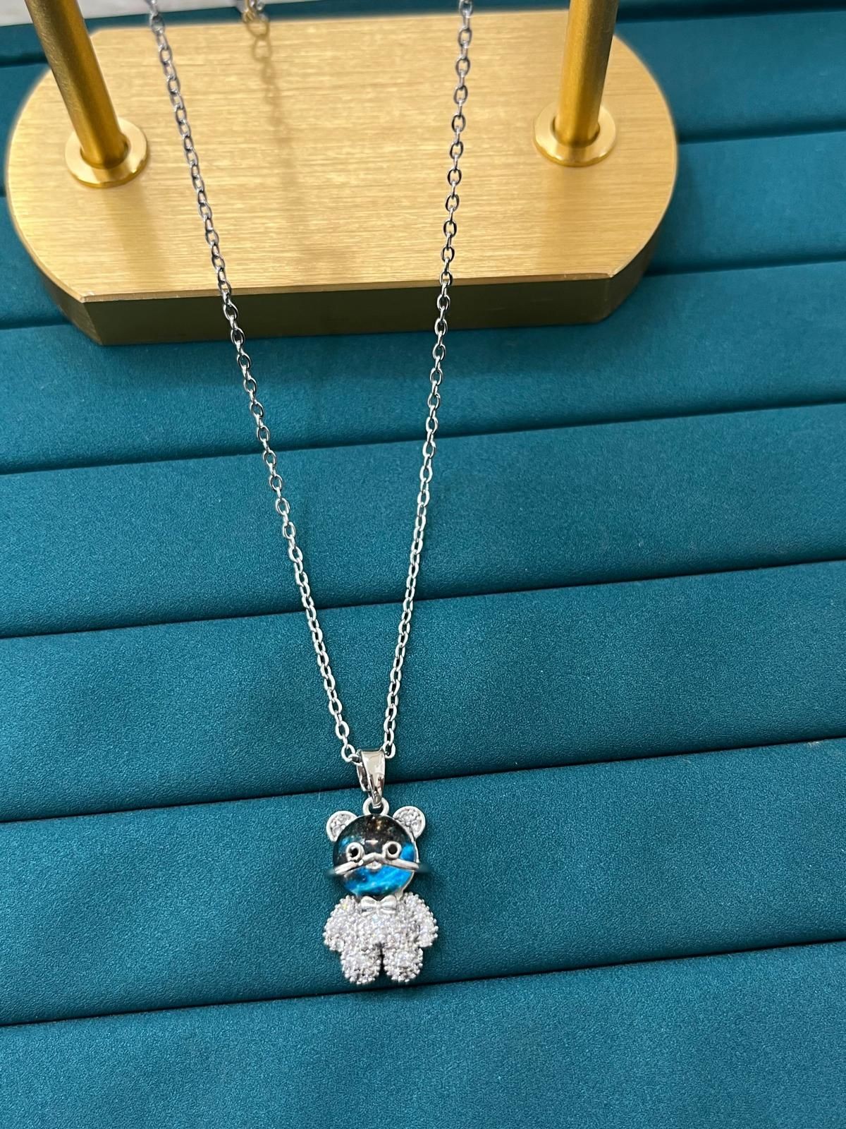 Çelik Silver Kolye 45cm