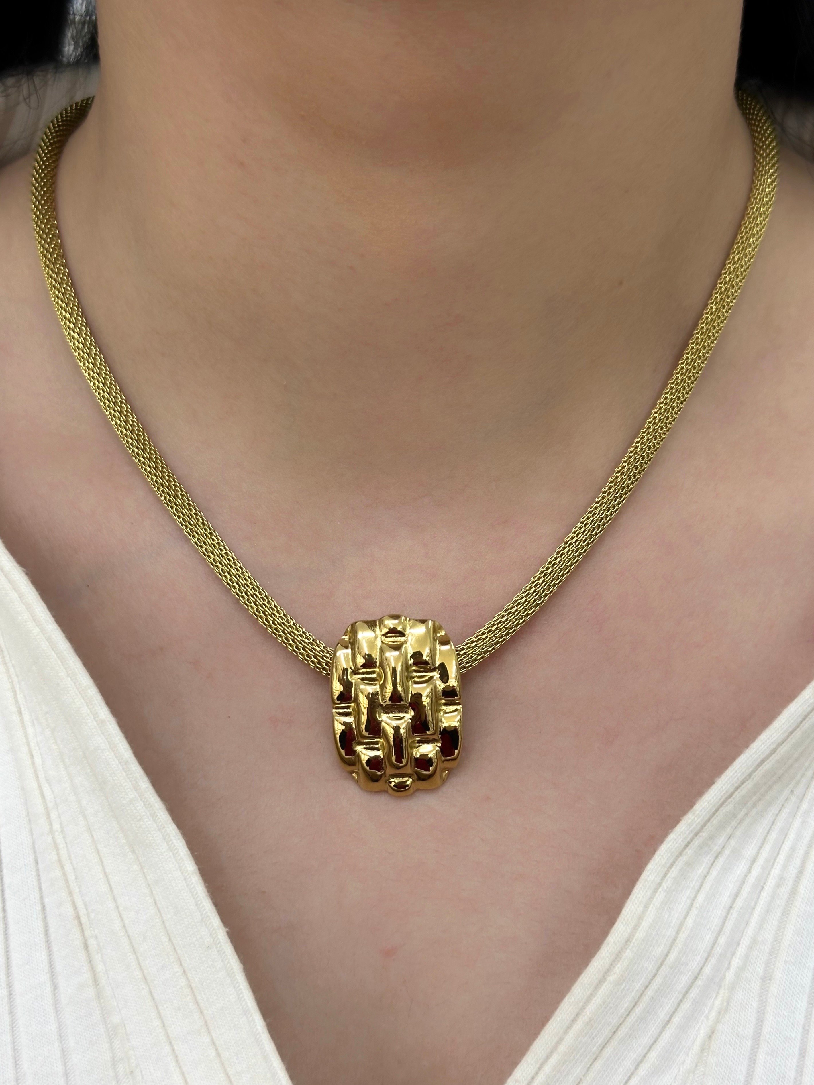 Çelik Gold Kolye 45cm 