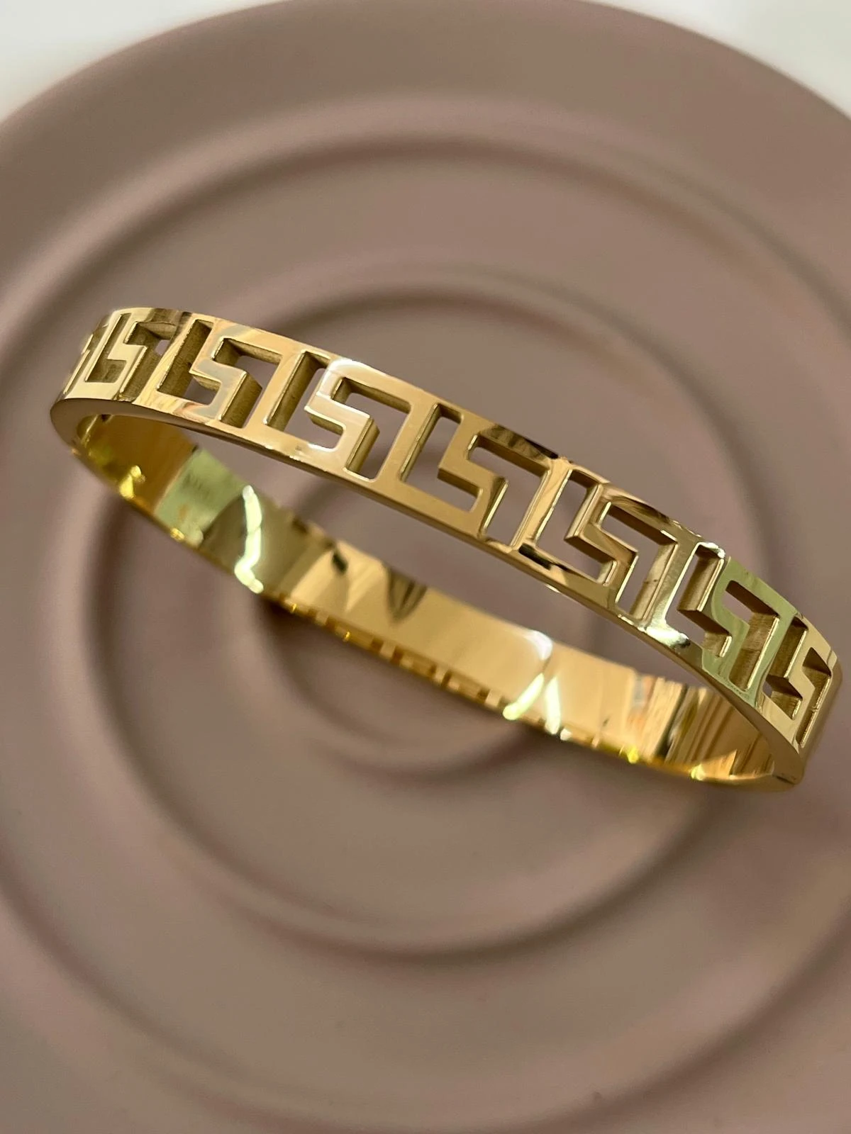 Çelik Gold Bileklik