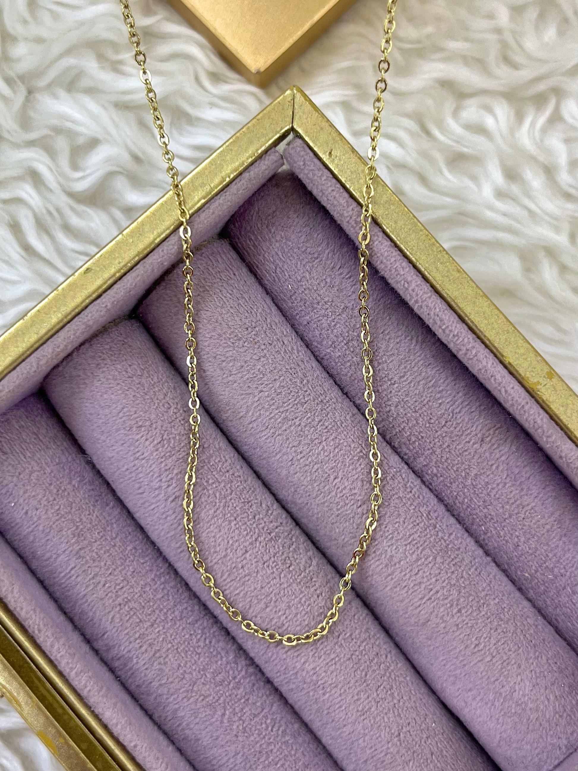 ✨💎 Xuping Gold İnce Halka Zincir Kolye 💎✨
