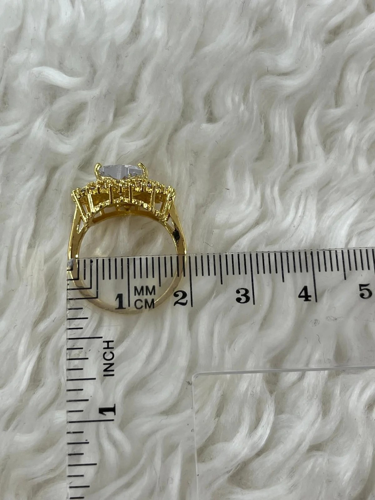 Çelik Gold Yüzük