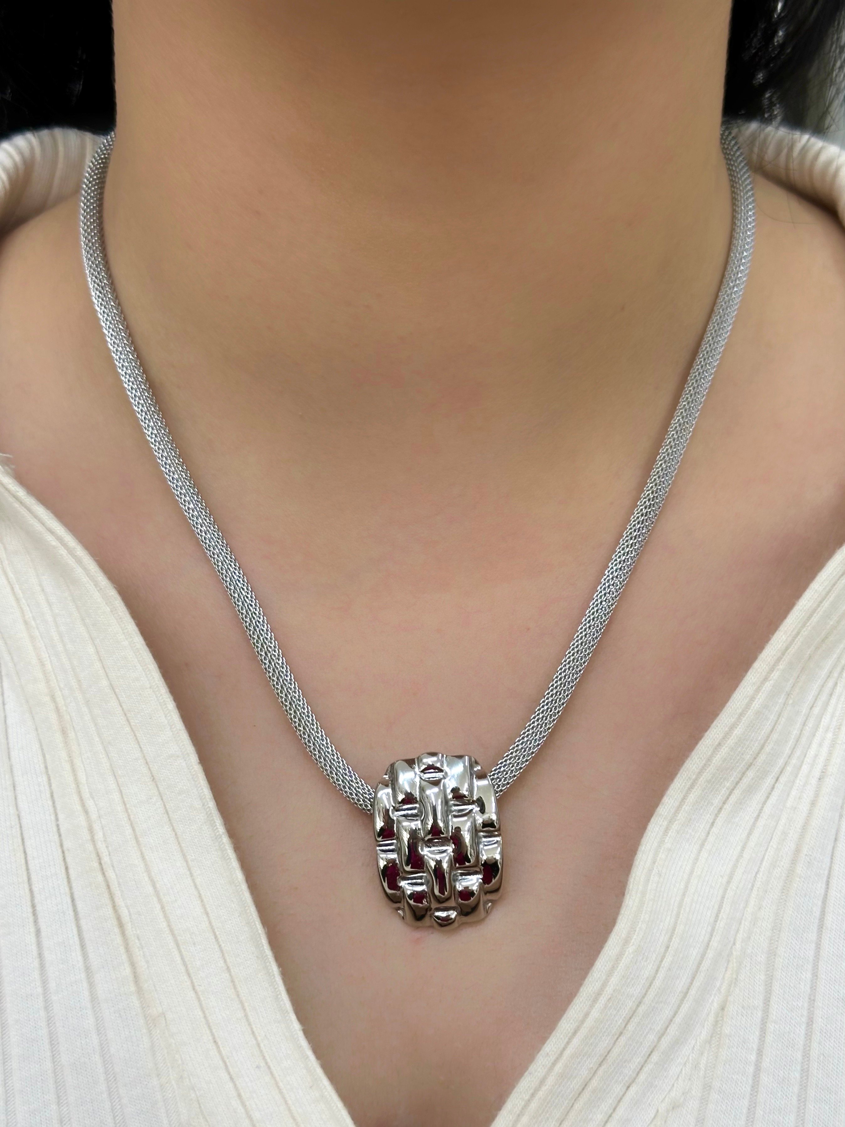 Çelik Silver Kolye 45cm 