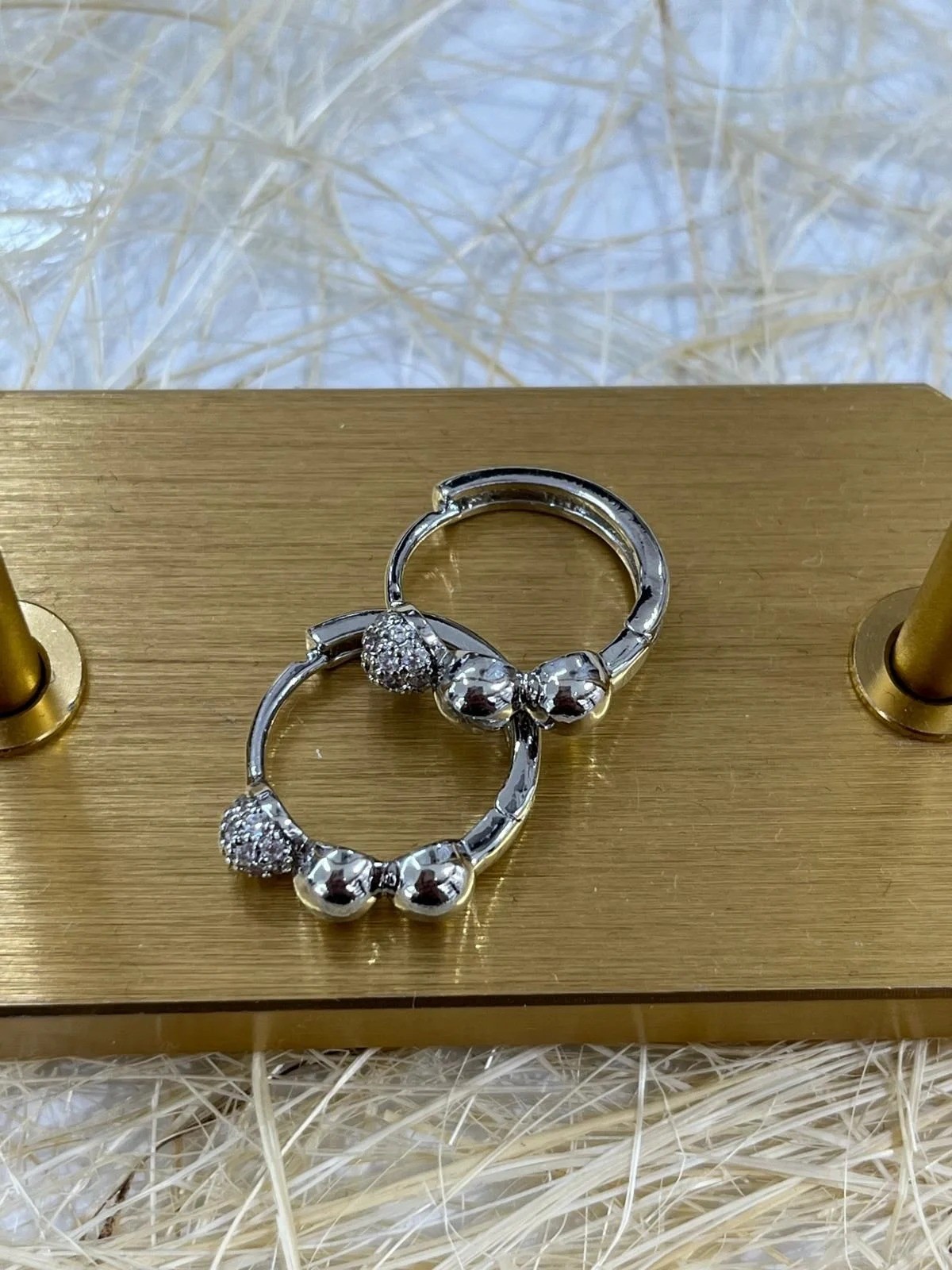 Çelik Silver Küpe