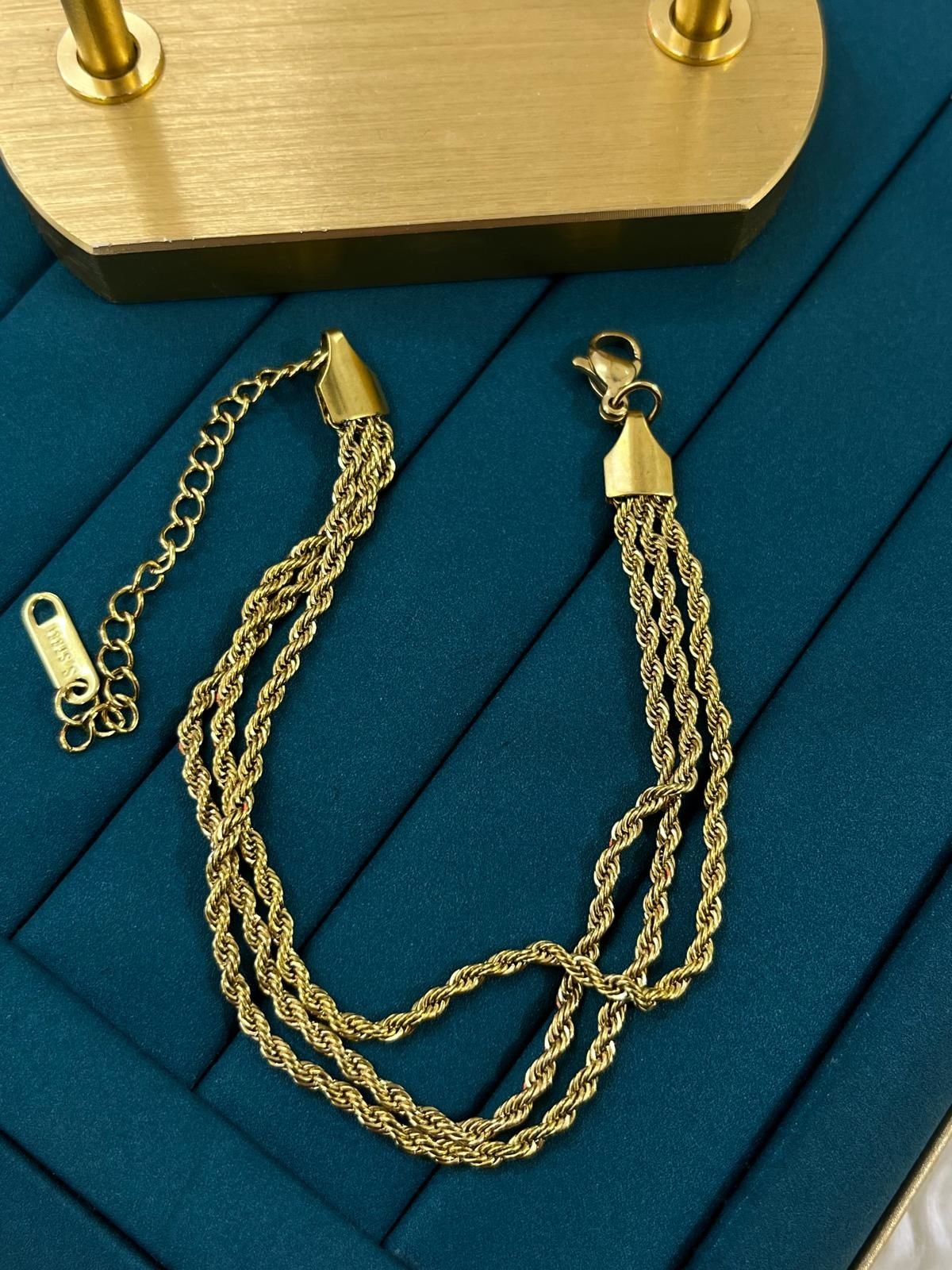 Çelik Gold Bileklik