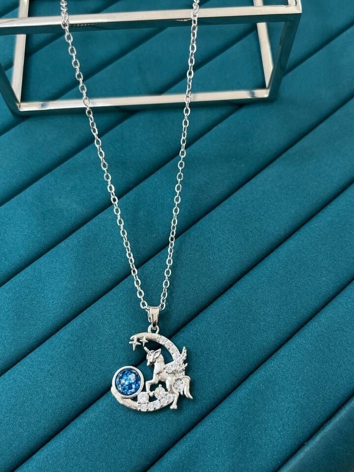 ÇELİK SILVER KOLYE 45CM