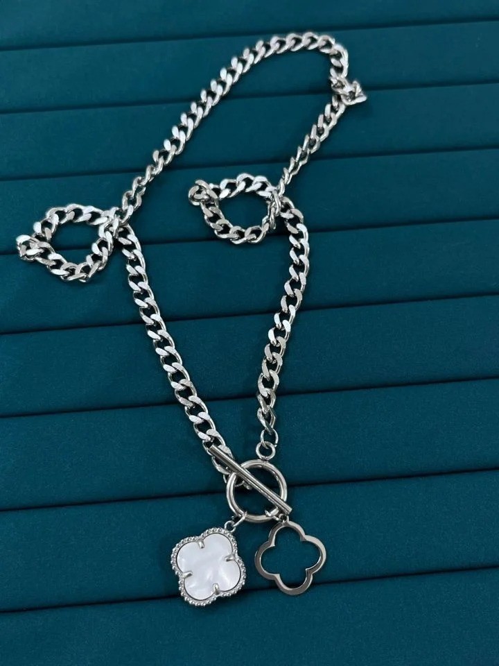 ÇELİK SILVER KOLYE 45CM