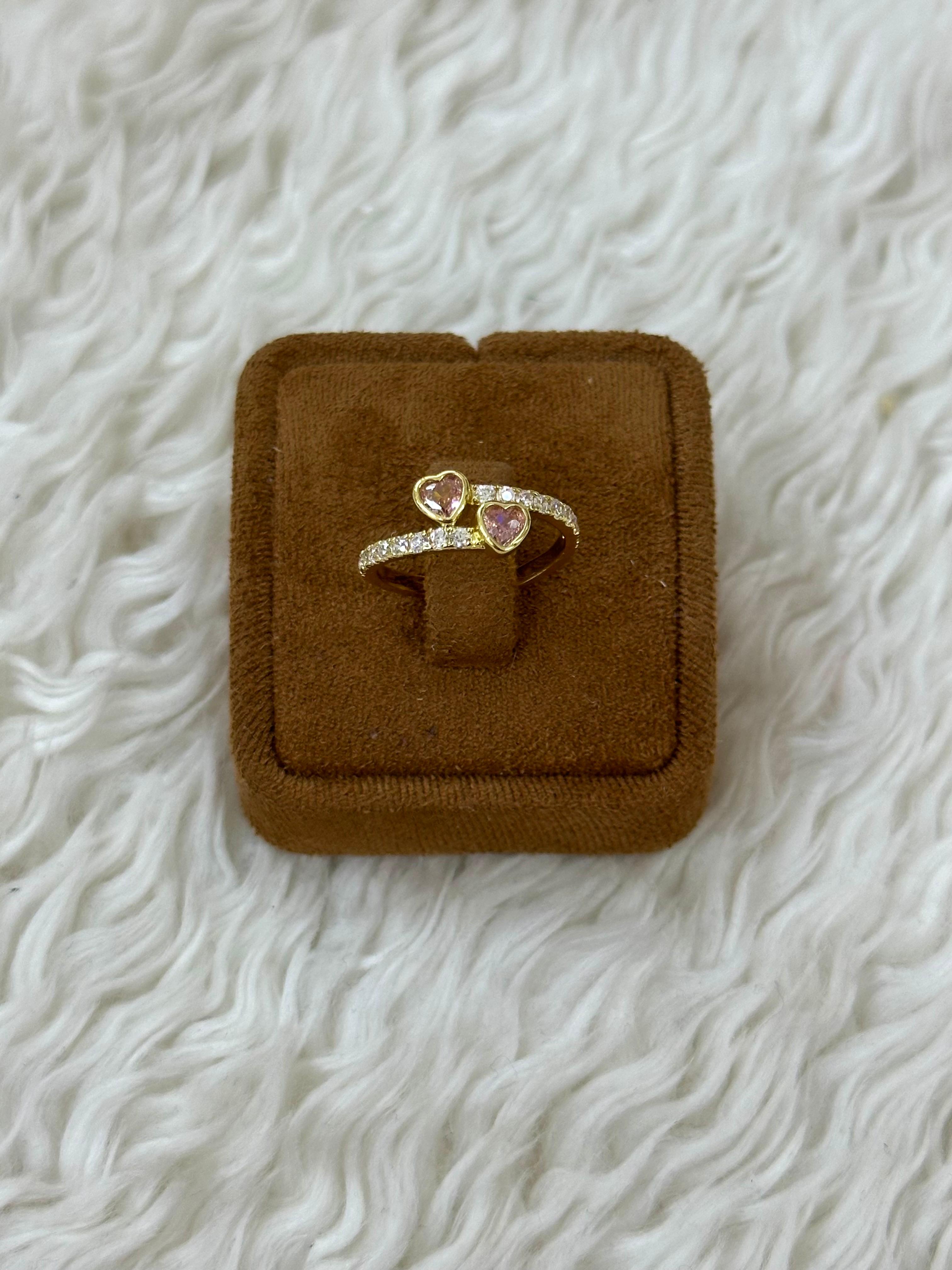 💍 İki Kalp Aşk Yüzüğü 💖