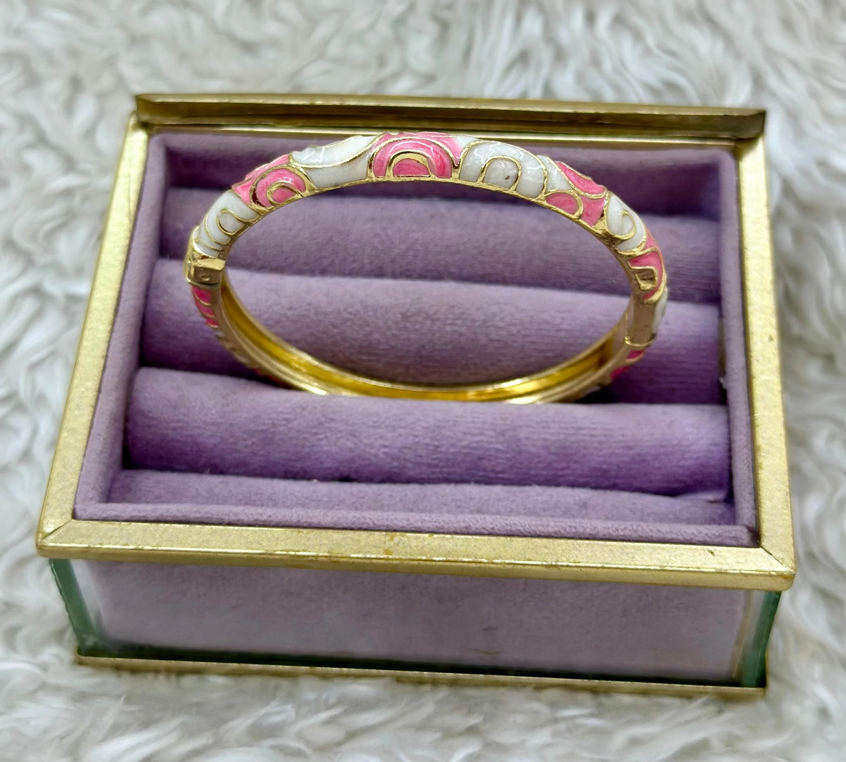 Pembe Girdap | Akışkan Desenli Altın Bilezik! 💖