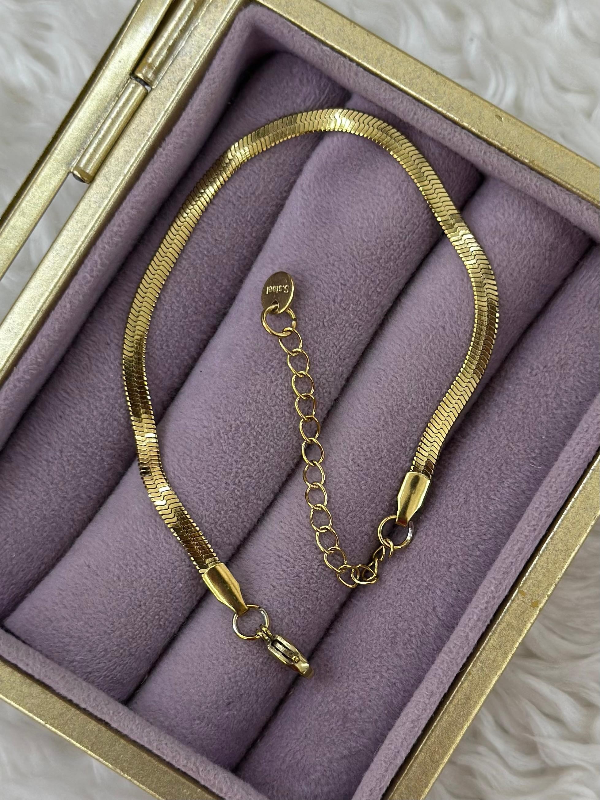 Çelik Gold Bileklik