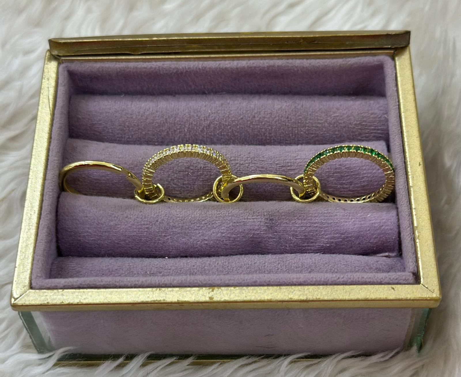 💚 👑 Orman Kraliçesi Yüzük 8 NUMARA