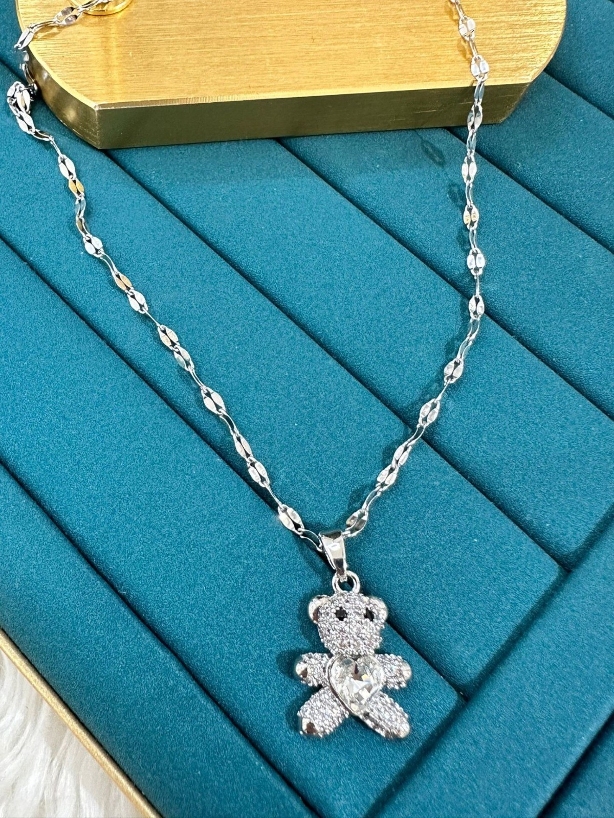 Çelik Silver Kolye 45cm