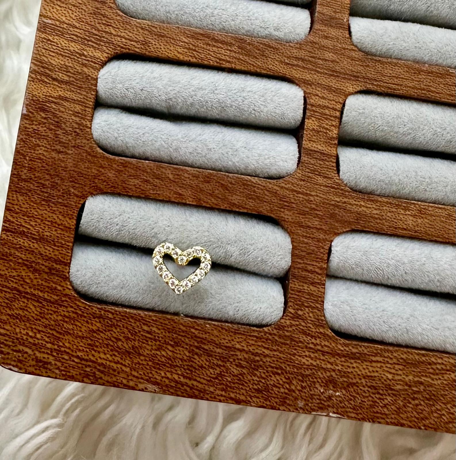 💖 Kalpten Gelen Işıltı Piercing