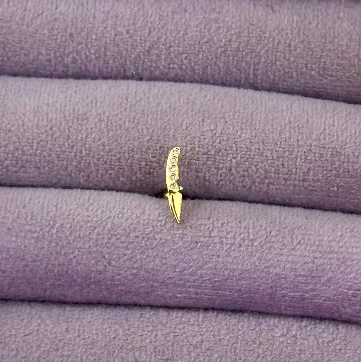 🗡️ Mini Hançer Piercing