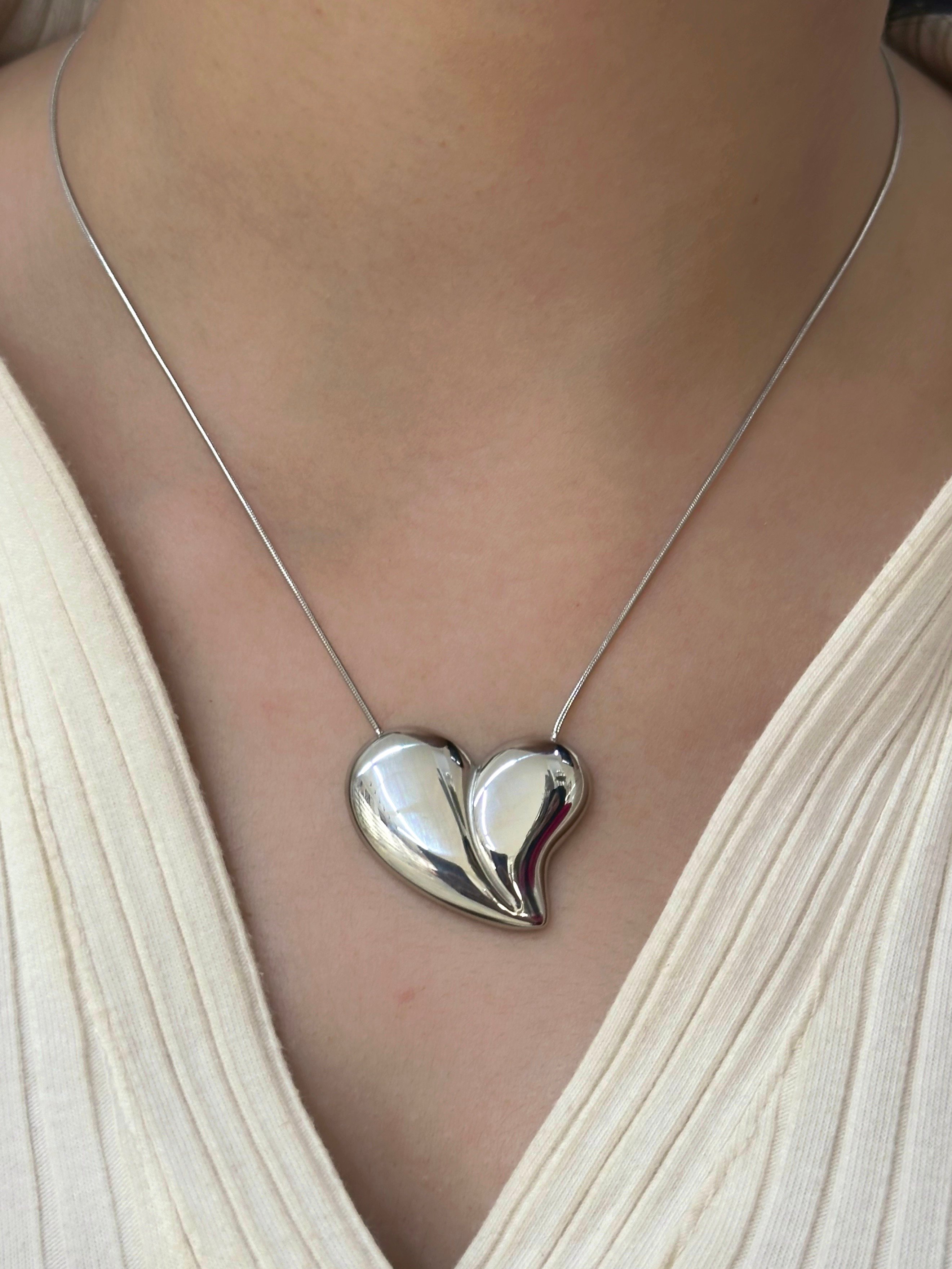 Çelik Silver Kolye 45 cm
