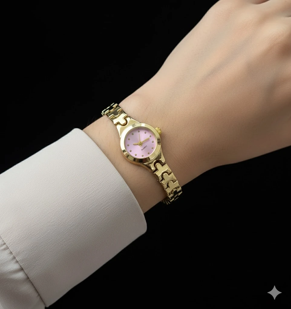 PEMBE RÜYA BİLEZİK SAAT 💖