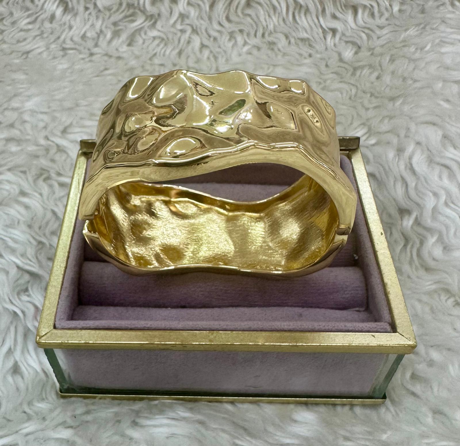 ☀️ Altın Akış Cuff 🌊