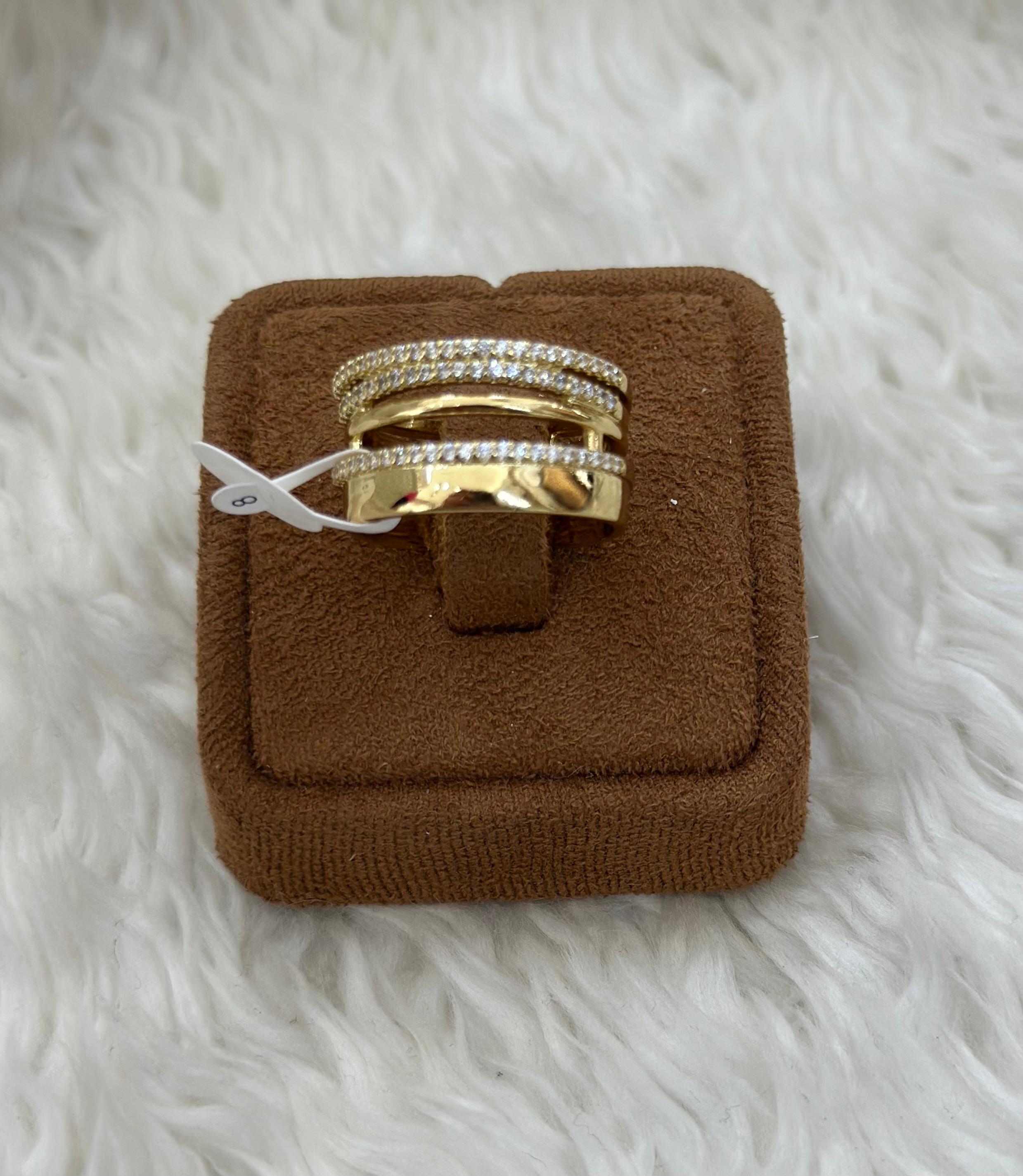 Xuping Gold Halka Yüzük (Beden 8)