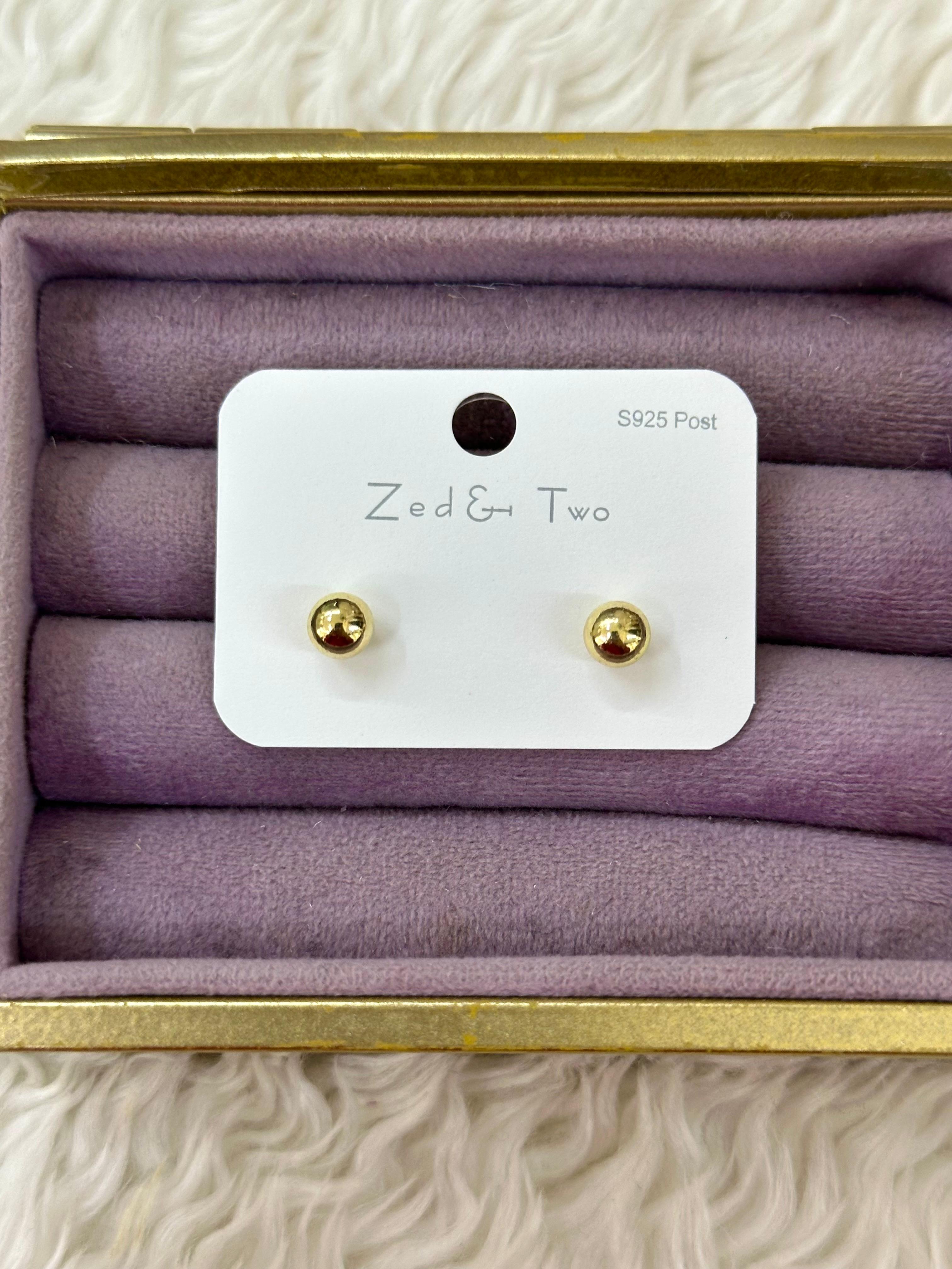 Altın Dokunuşu | Minimalist Parlak Top Küpeler! 💛