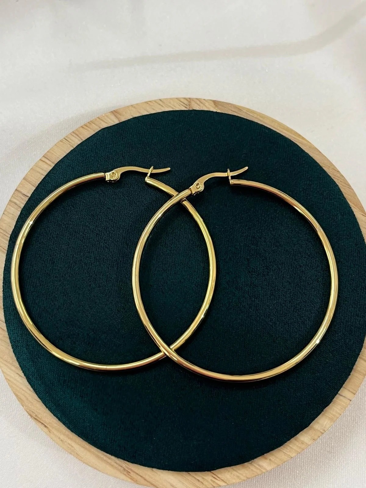 Çelik Gold Küpe