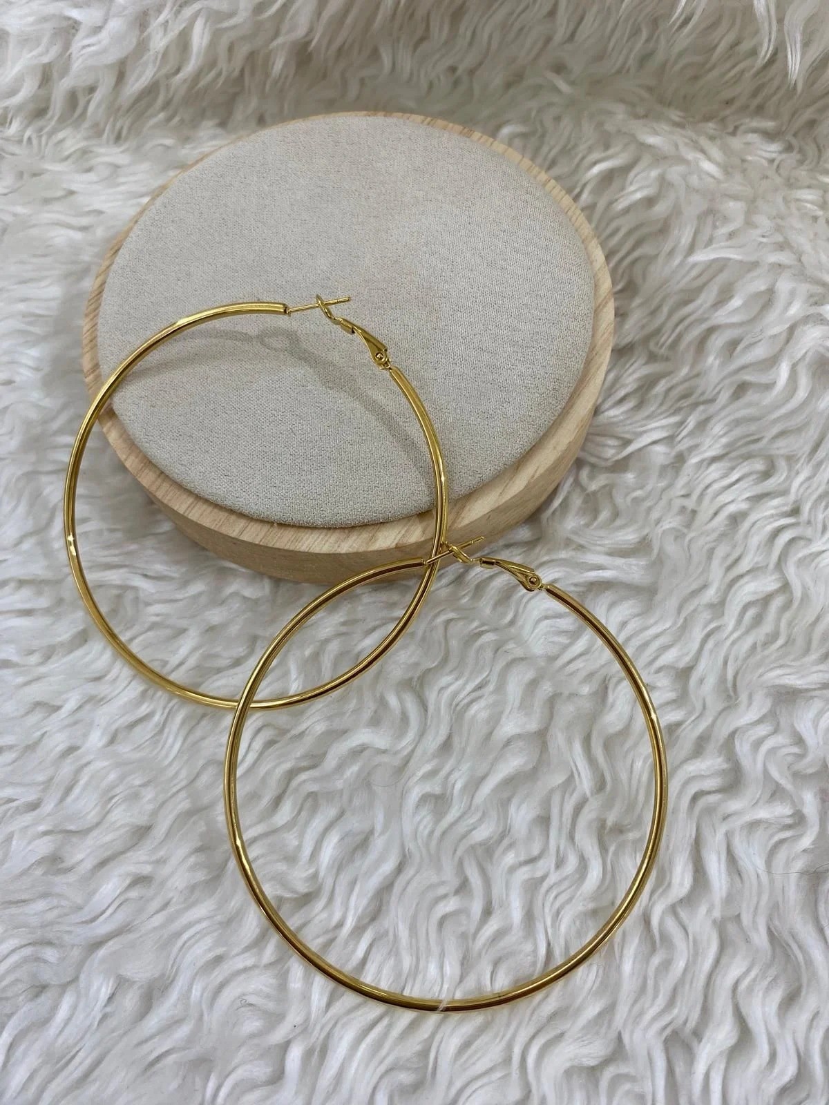 Çelik Gold Küpe