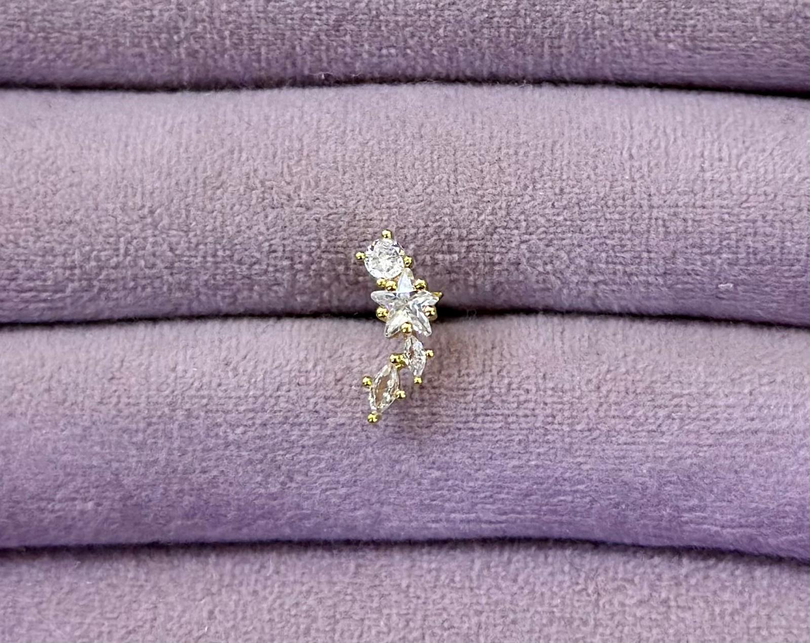 Piercing  Kuyruklu Yıldız ☄️✨