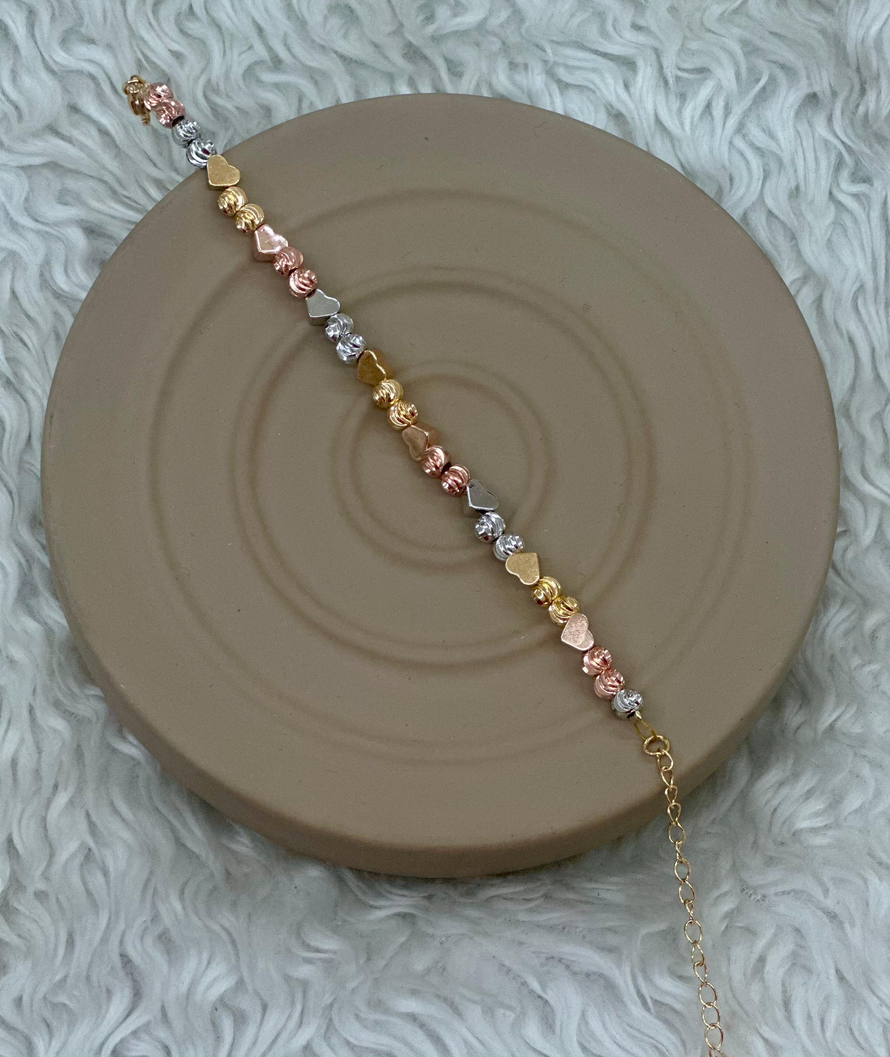 ✨ ÜÇ RENK AŞK Bilekliği ✨