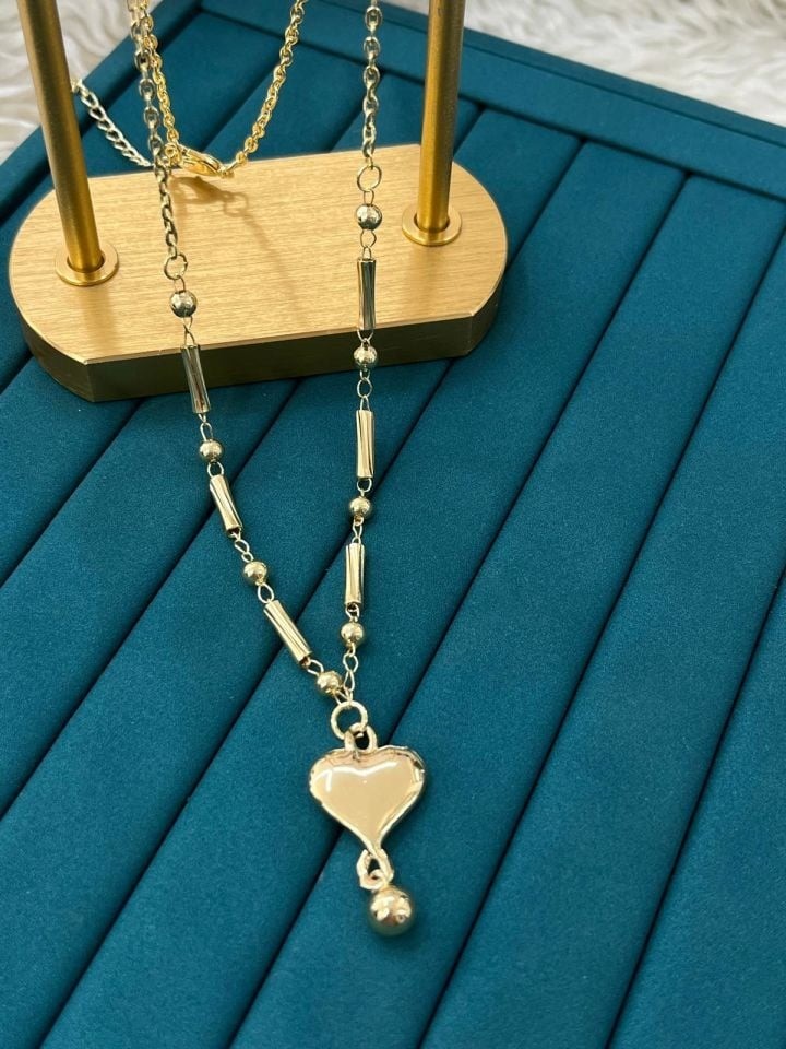 Çelik Gold Kolye 45cm