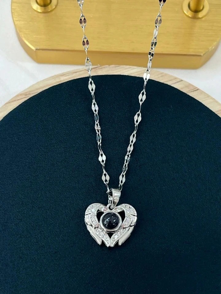 Çelik Silver Kolye 45cm