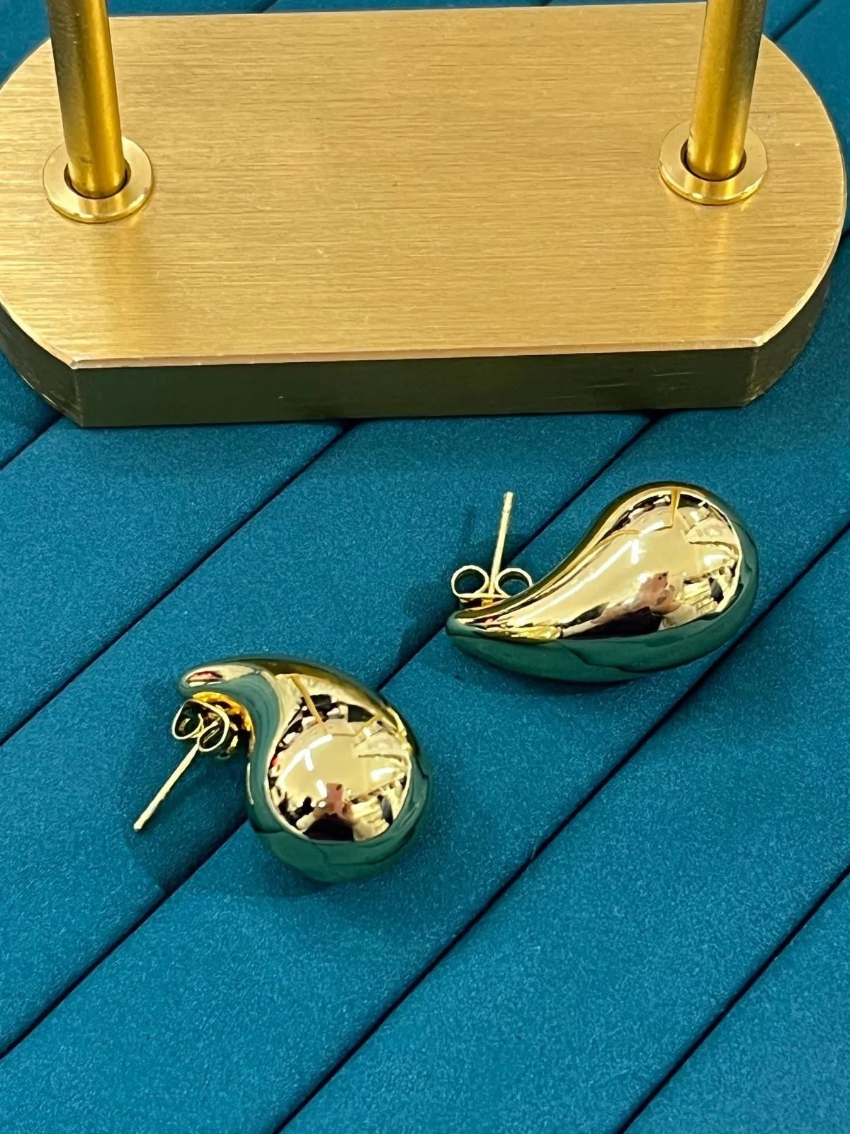 Çelik Gold Küpe