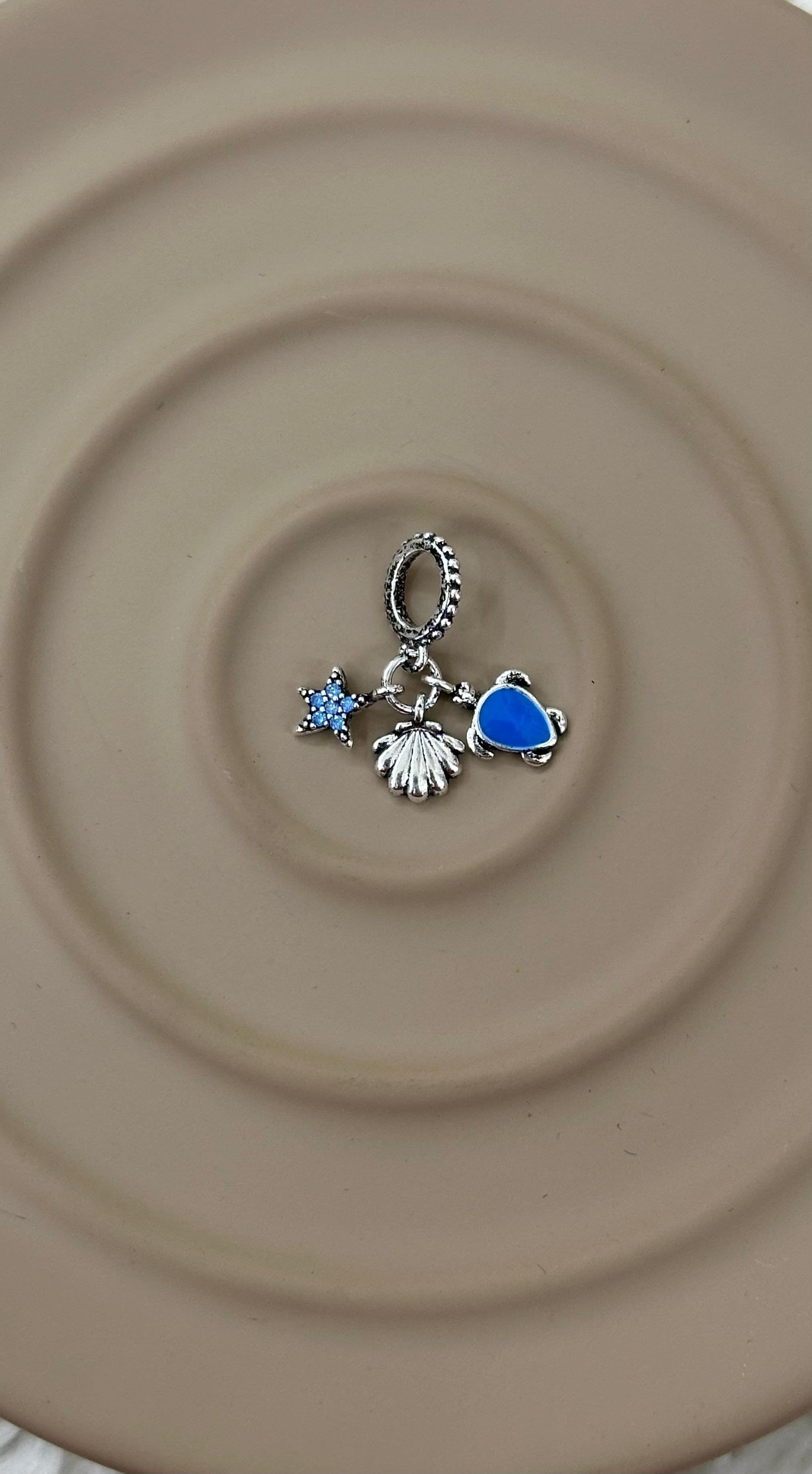 Deniz Esintisi Çoklu Sallantılı Charm