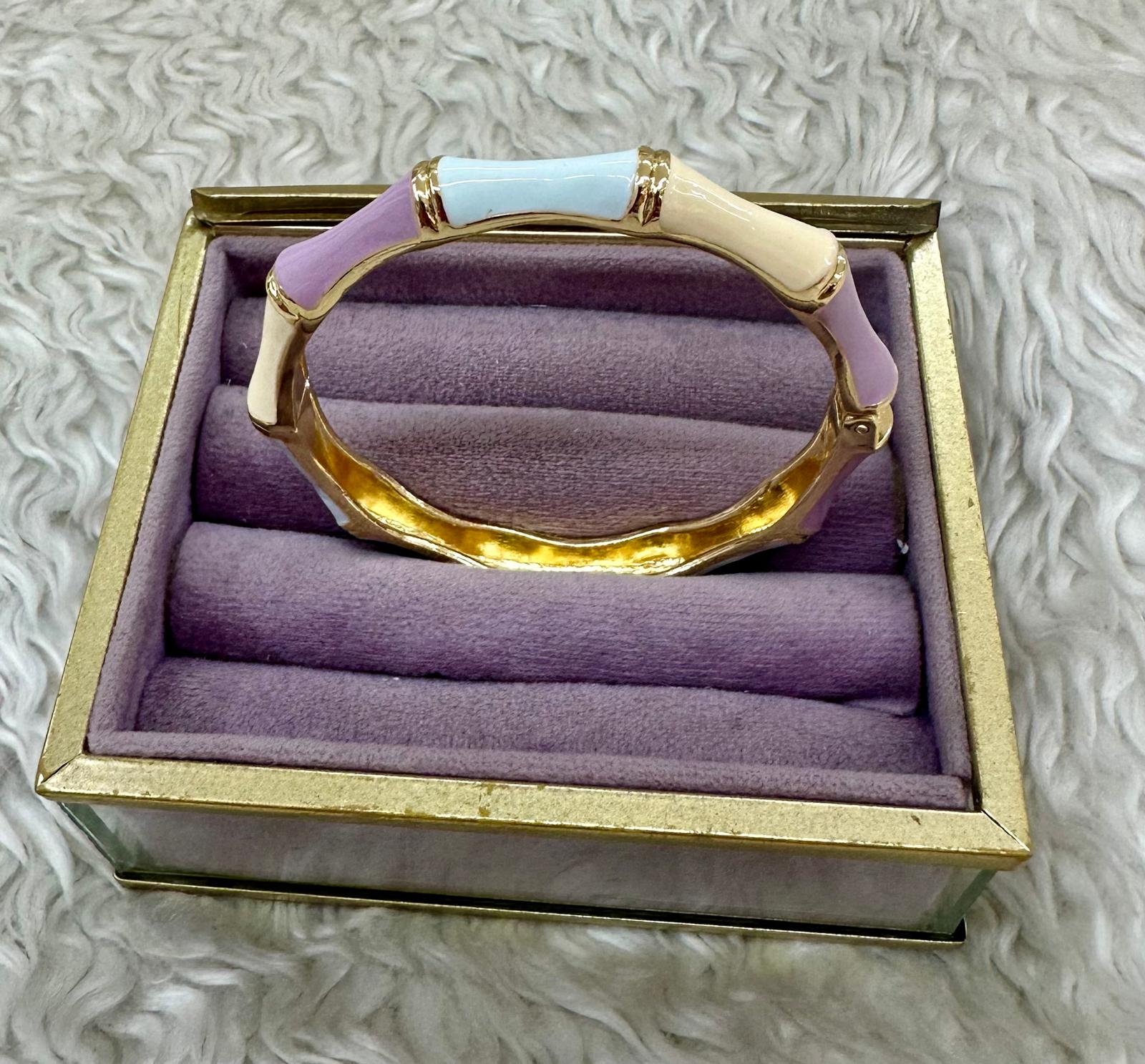 🎋 Pastel Bambu Bilezik 💜💙