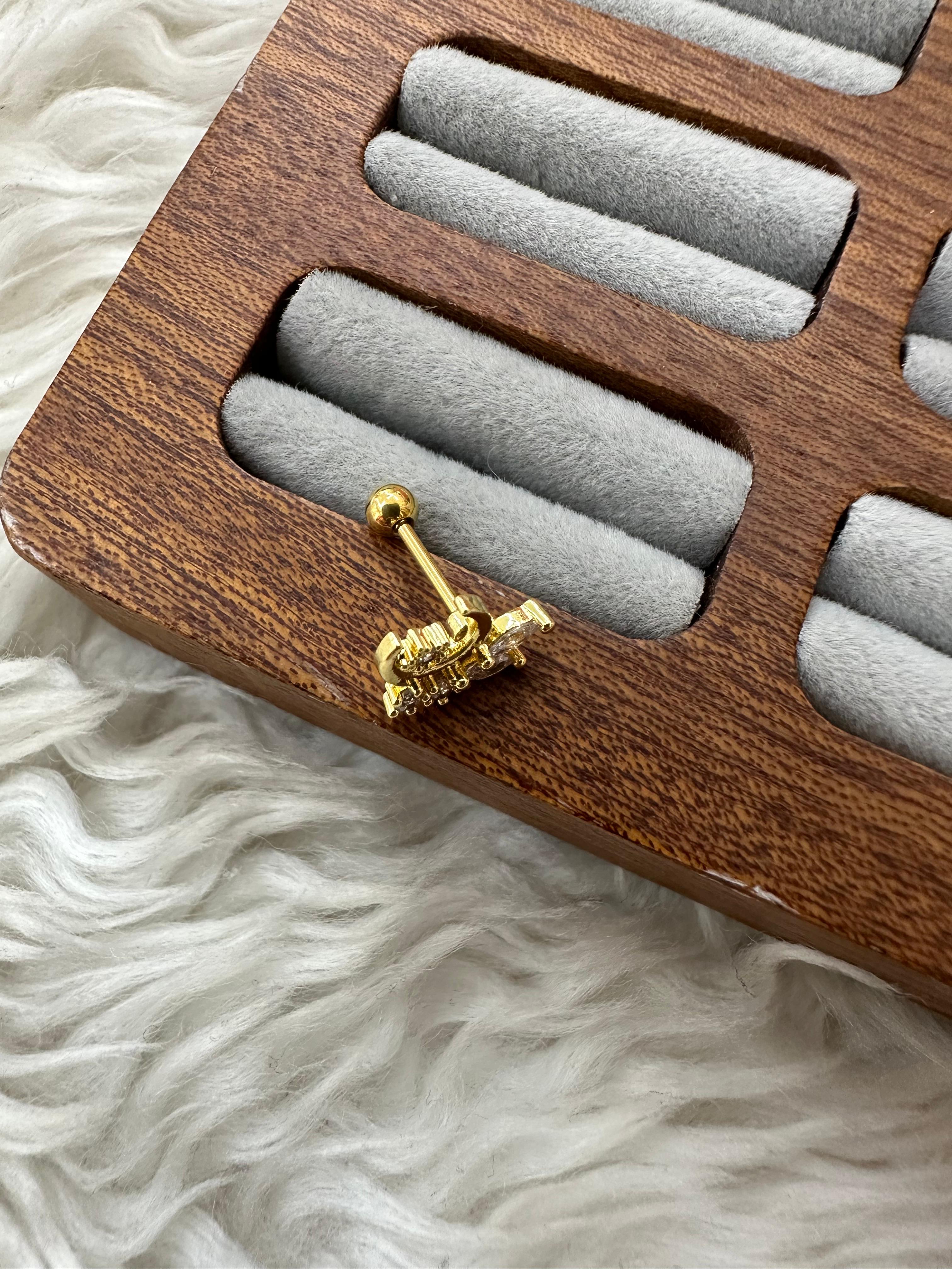 🌙⭐ VATANIN PARILTISI: AY YILDIZ PIERCING ⭐🌙🇹🇷