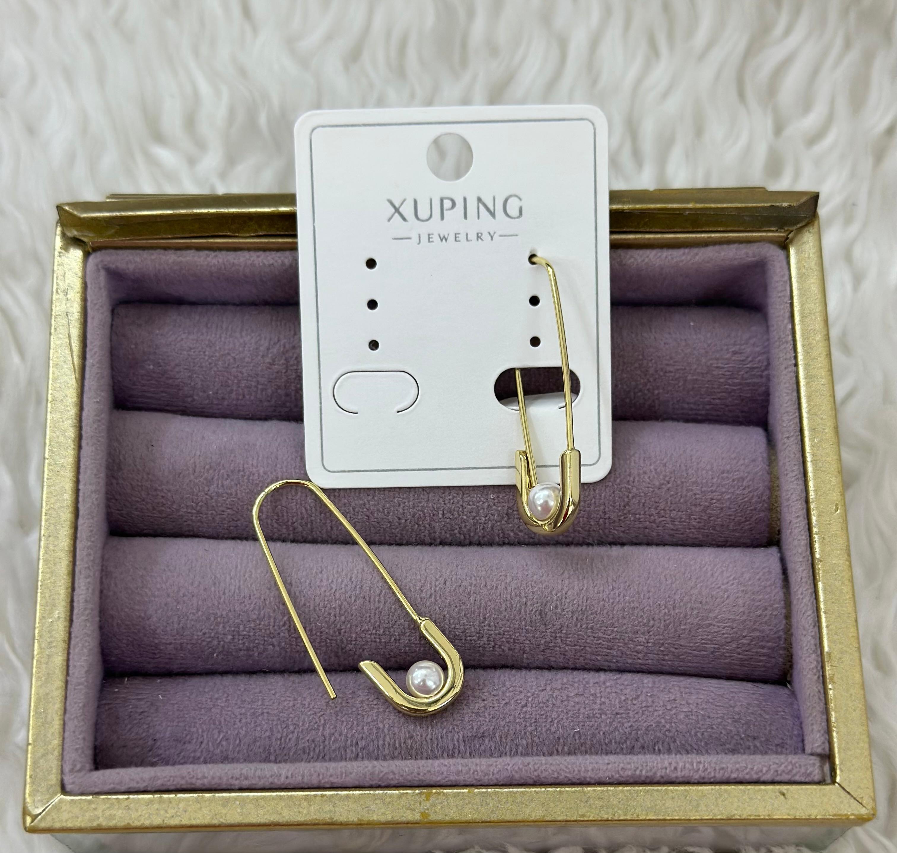 ✨ Zarafet Çatal İğnesi Xuping Küpe 💫