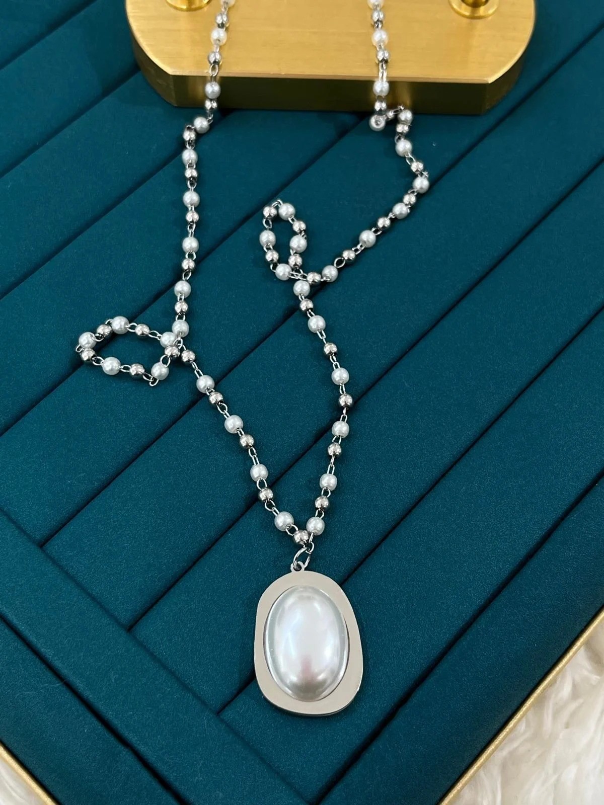 Çelik Silver Kolye 45cm