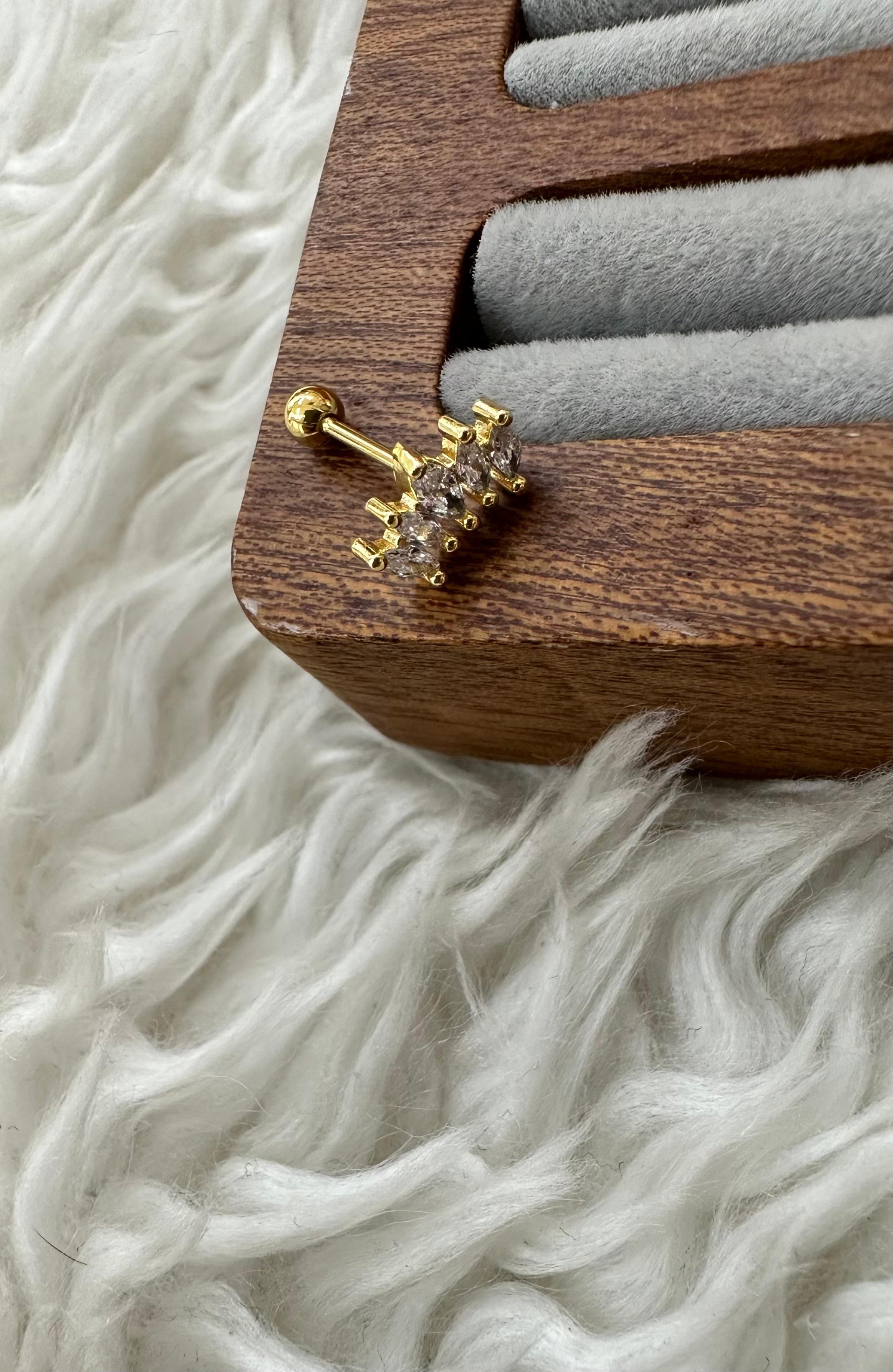 🖐️💎🌟 BEŞ DUYUYA HİTAP EDEN: BEŞ TAŞ PIERCING