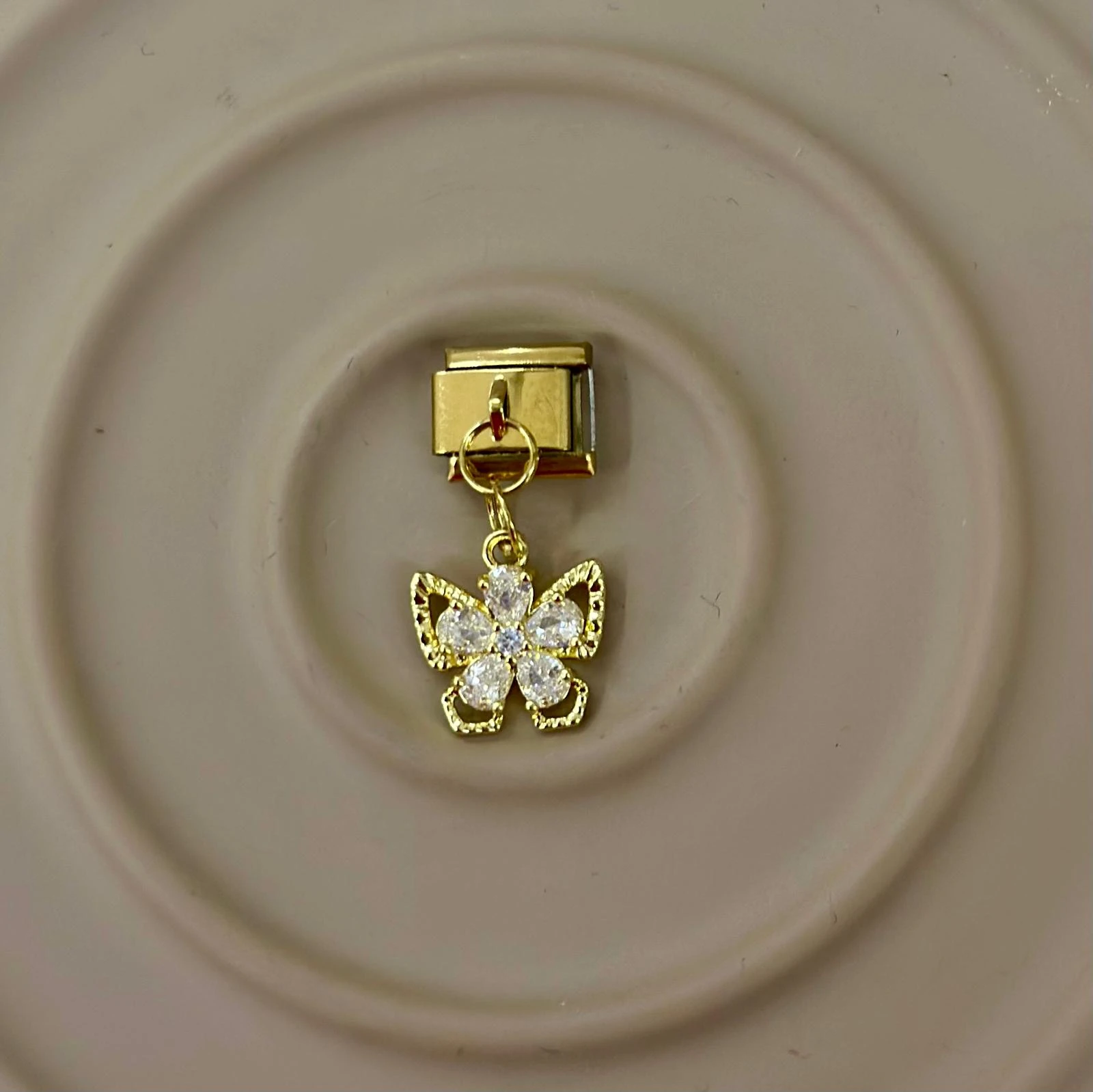 ⭐ Samanyolu Işıltılı Kalp Nomination Charm 💫