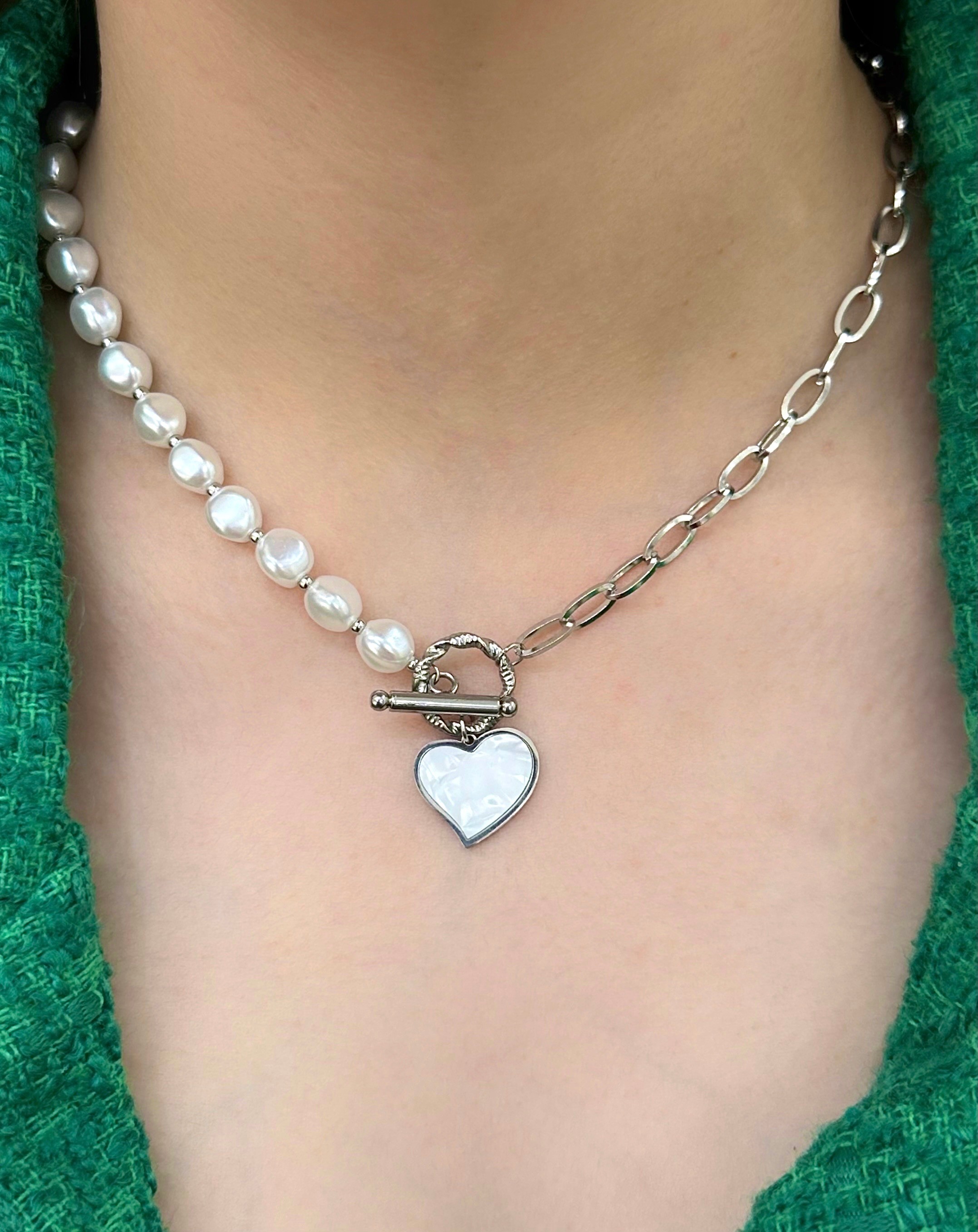 Çelik Silver kolye 45cm 