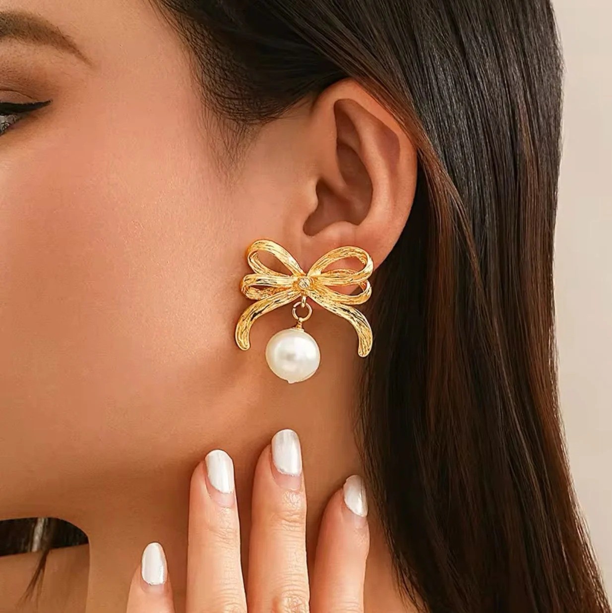Çelik Gold Küpe