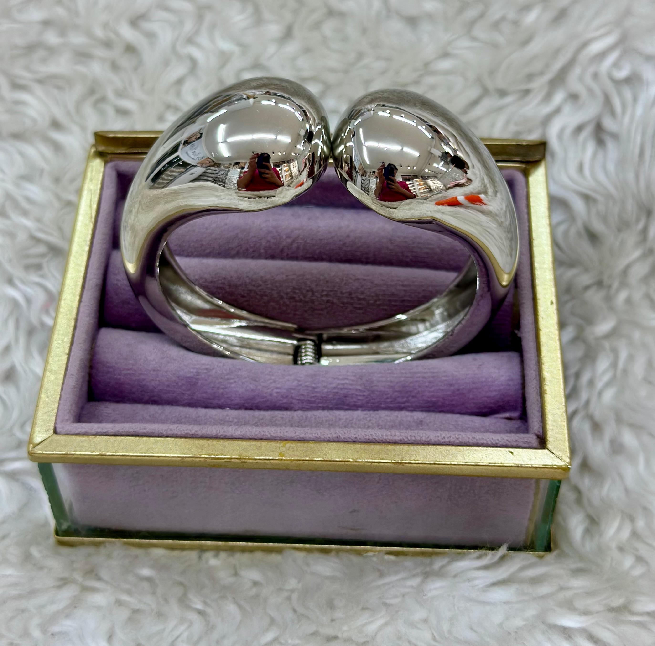 💧 Gümüş Damla Cuff 🤍