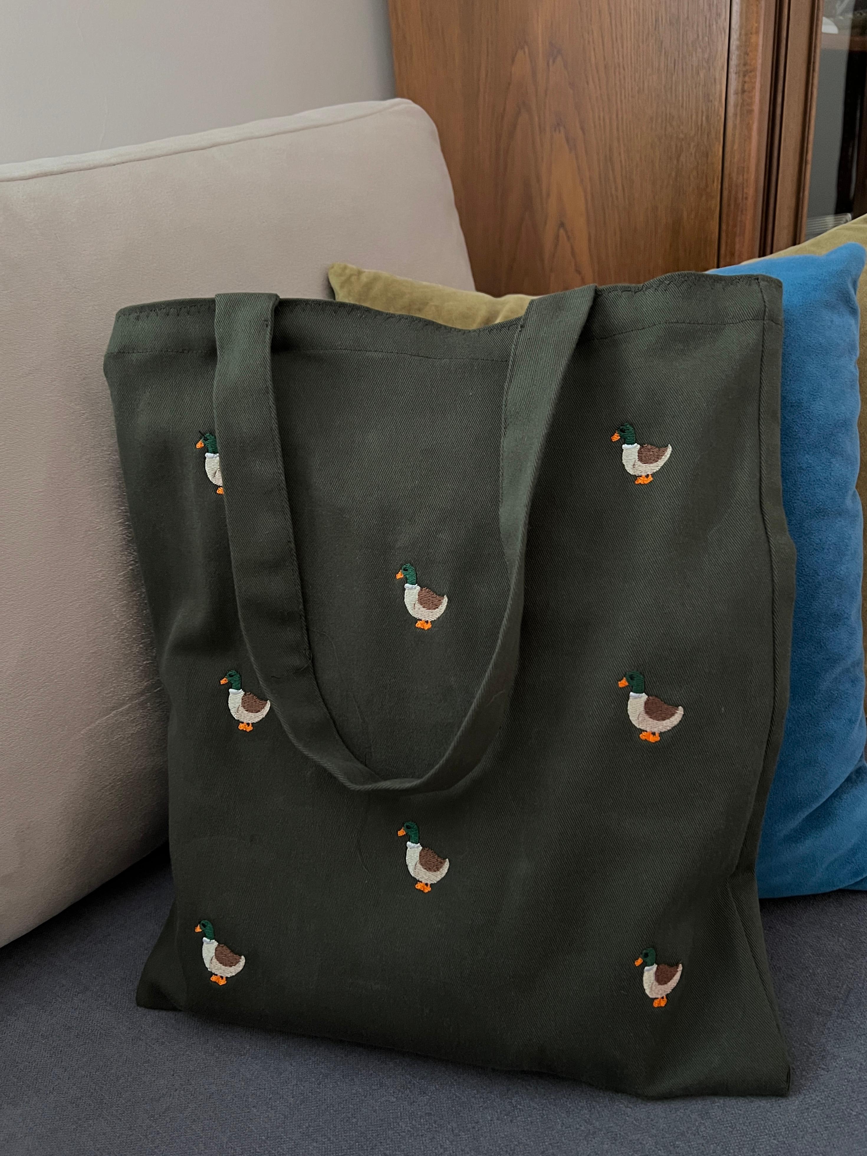 quack tote bag