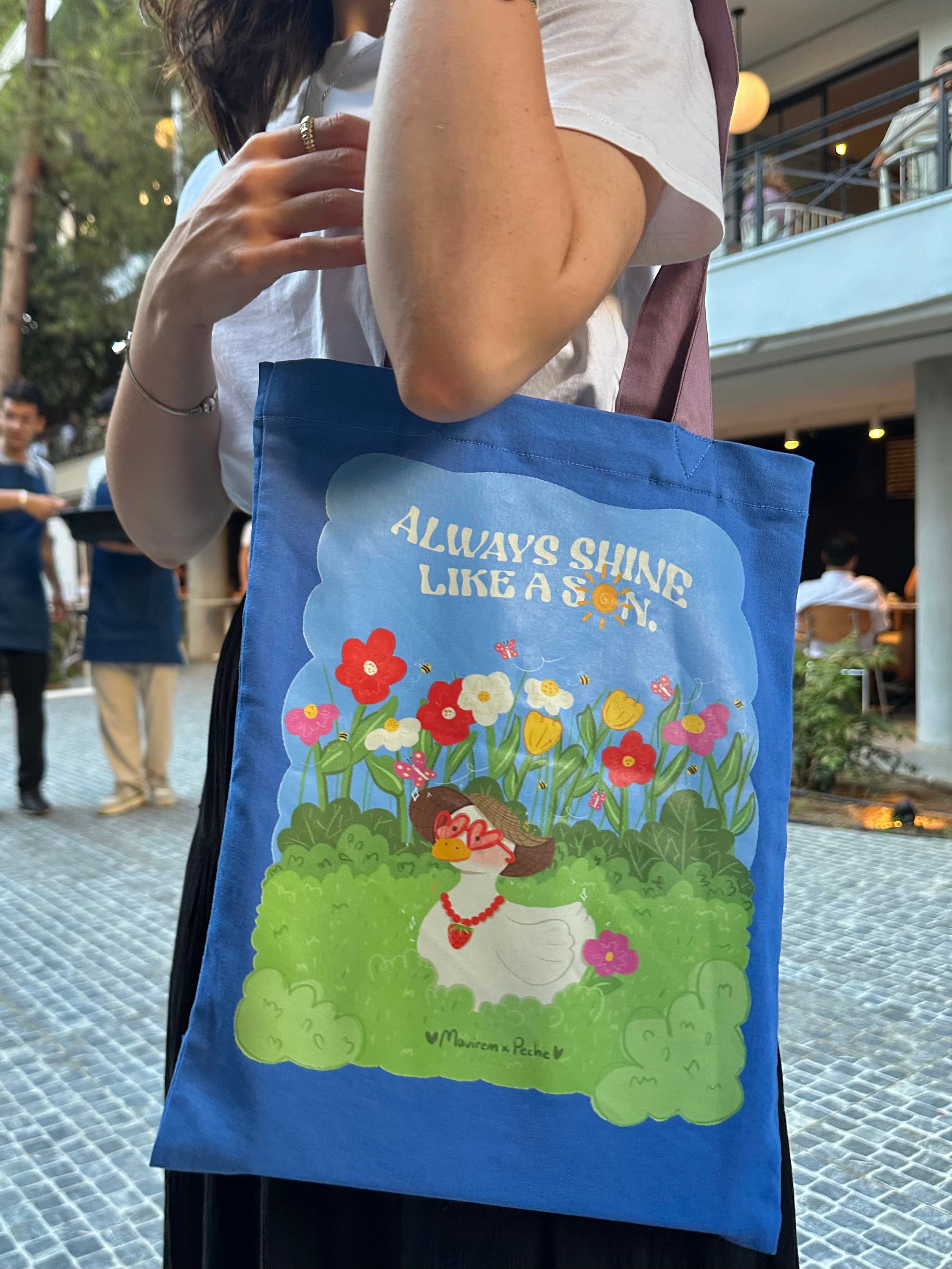 mavirem x pêche tote bag