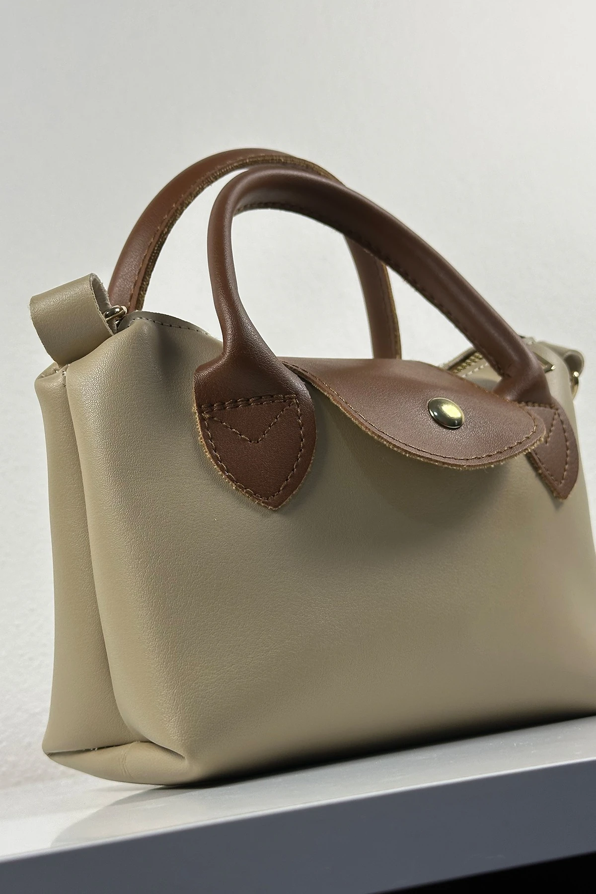 Maison Fiorenza Ayarlanabilir Askılı Fermuarlı Kadın El Kol ve Omuz Çantası