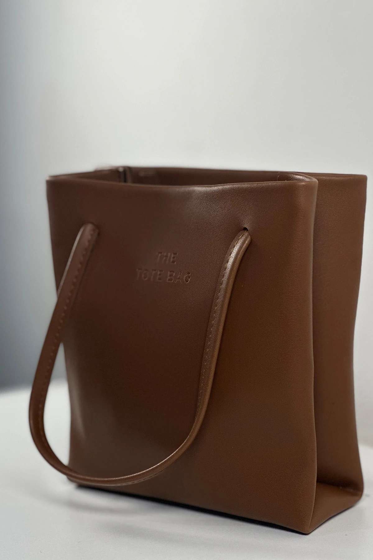 Amor Claro Kahverengi Tek Bölmeli Kadın El Kol ve Omuz Çantası