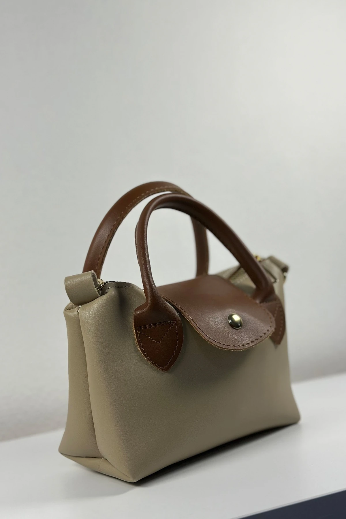 Maison Fiorenza Ayarlanabilir Askılı Fermuarlı Kadın El Kol ve Omuz Çantası