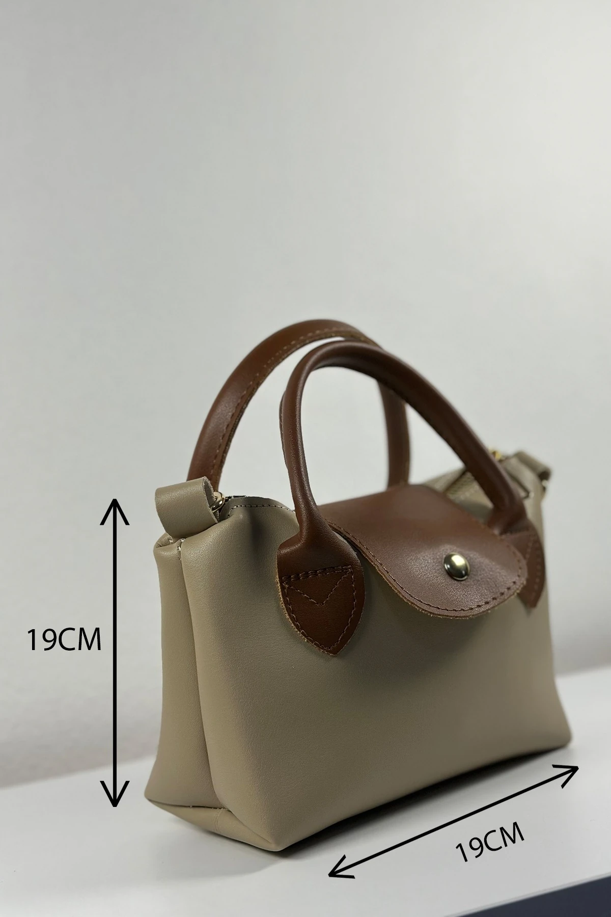 Maison Fiorenza Ayarlanabilir Askılı Fermuarlı Kadın El Kol ve Omuz Çantası