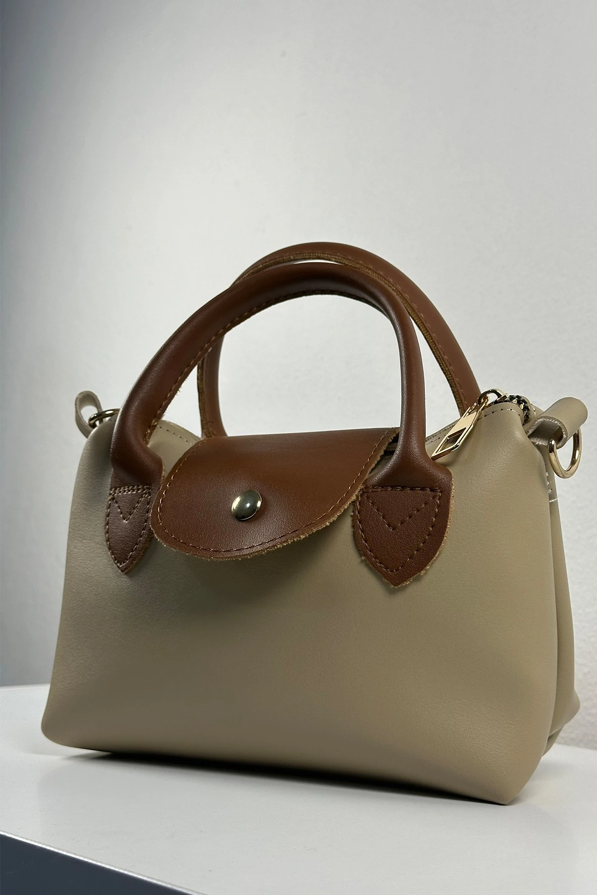 Maison Fiorenza Ayarlanabilir Askılı Fermuarlı Kadın El Kol ve Omuz Çantası