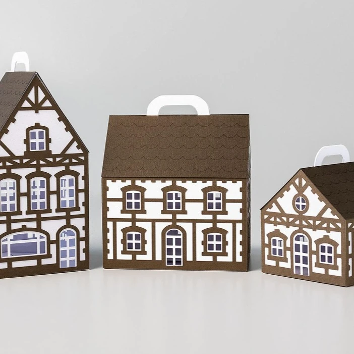 3'lü Modern Ev Hediye Kutuları